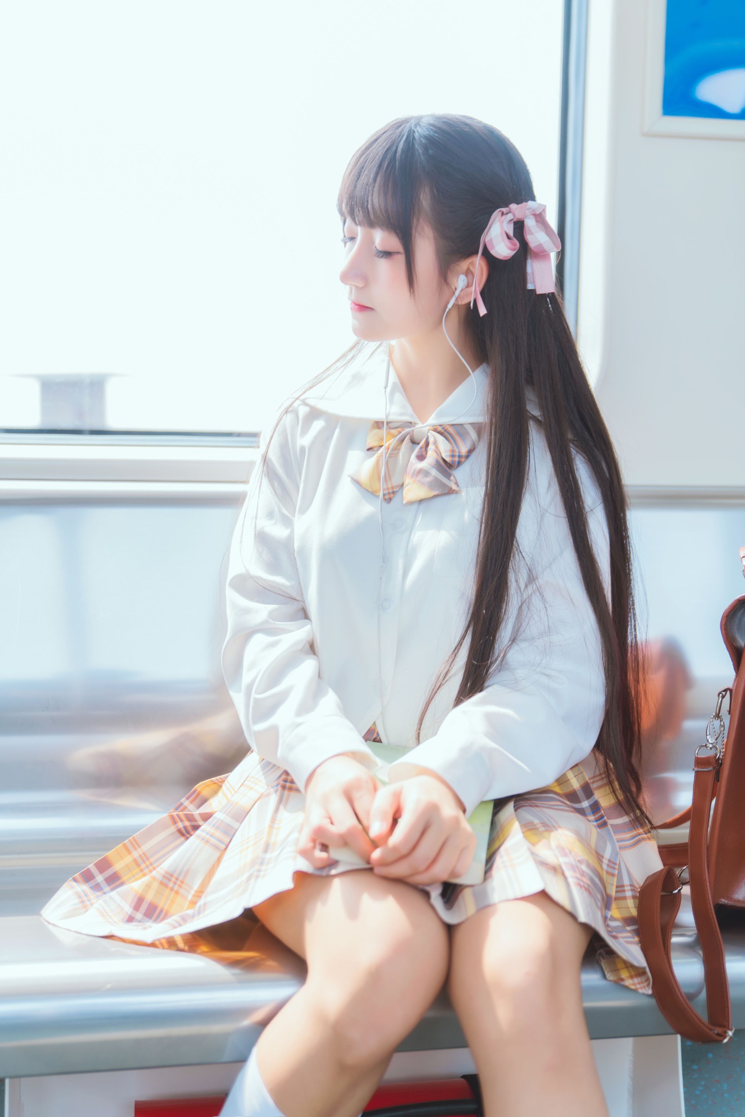 图片[3]-关关之猪w – 《地铁JK少女》[33P]-COS写真在线网