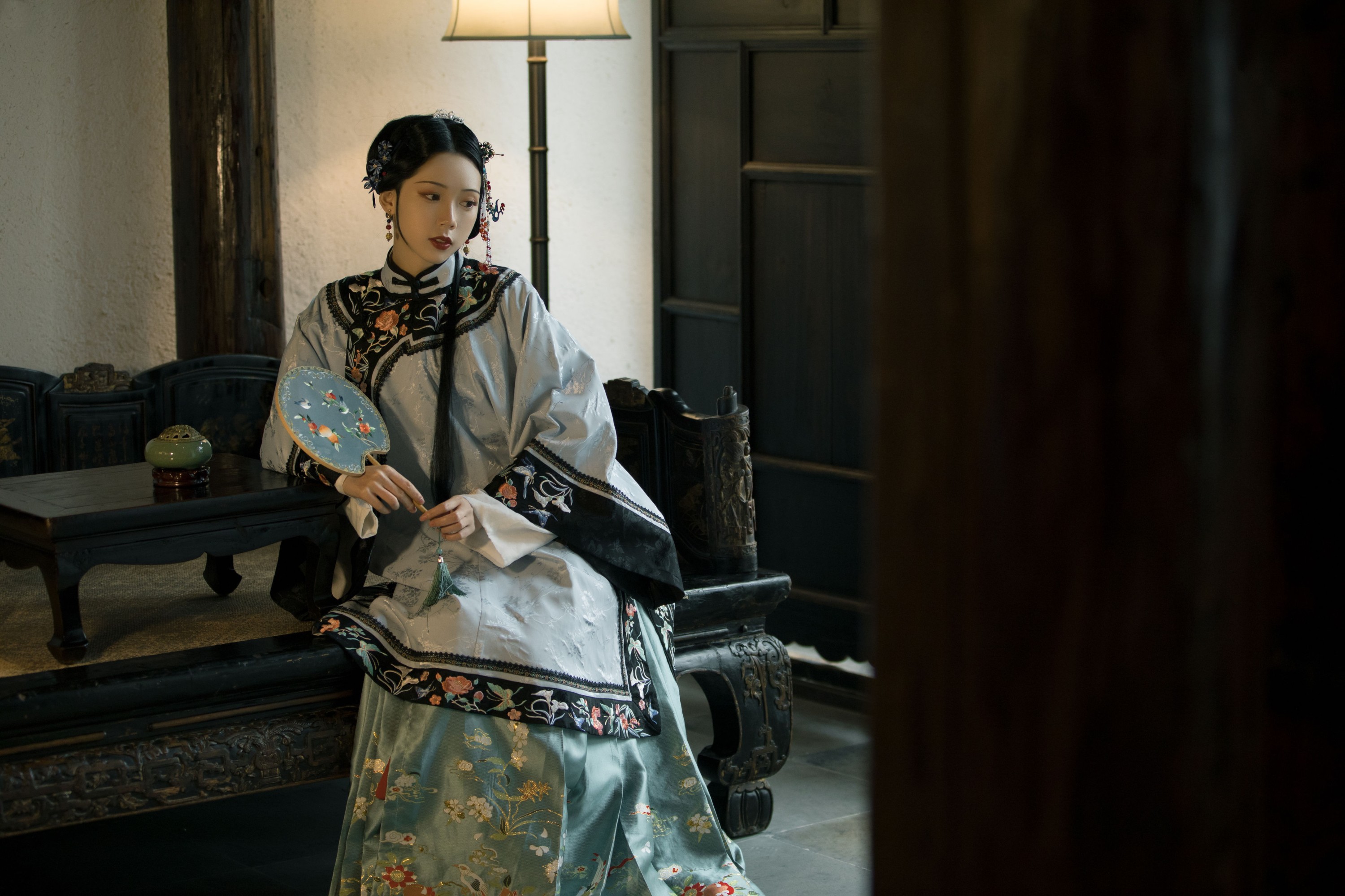 图片[3]-槐枝- – 《煮茶》[22P]-COS写真在线网