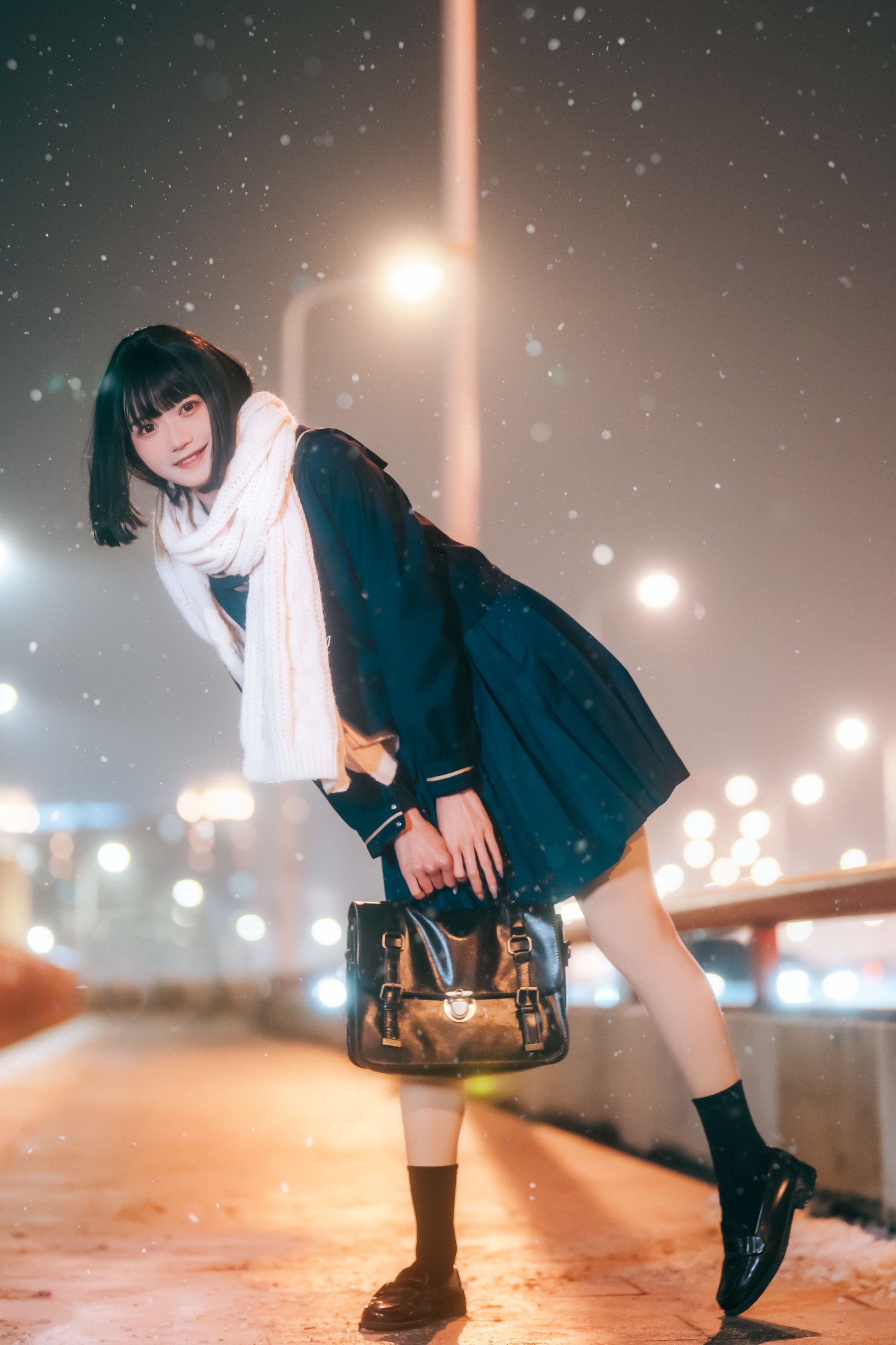图片[5]-兔子Zzz不吃胡萝卜 – 《雪夜》[23P]-COS写真在线网