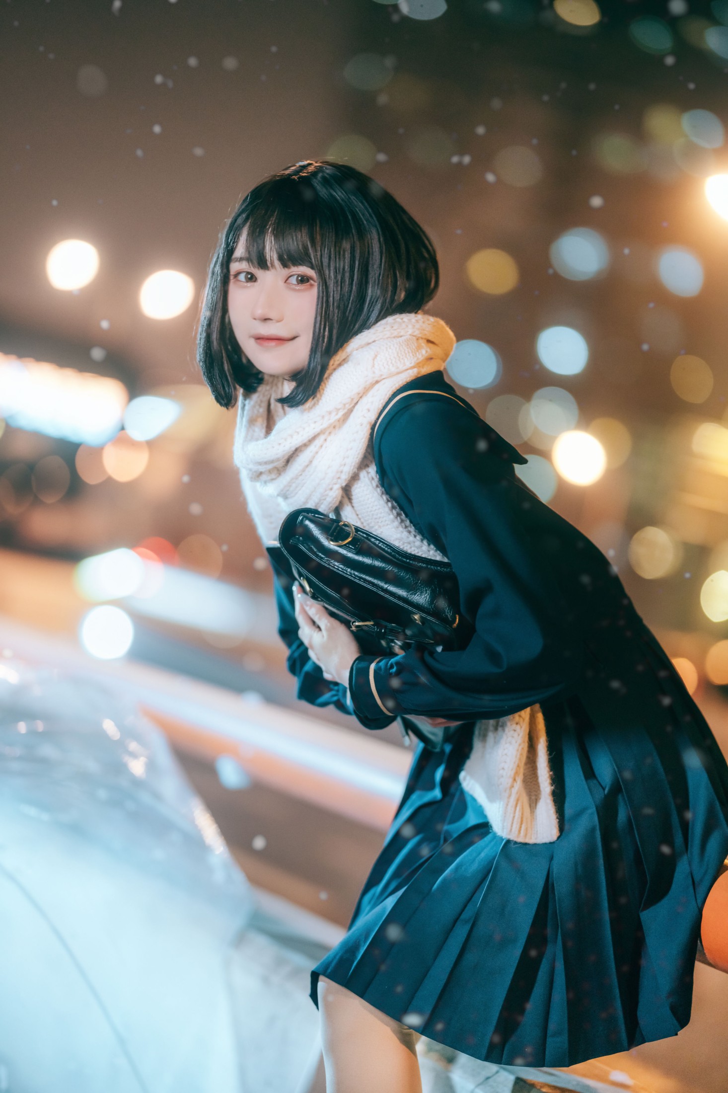 图片[3]-兔子Zzz不吃胡萝卜 – 《雪夜》[23P]-COS写真在线网