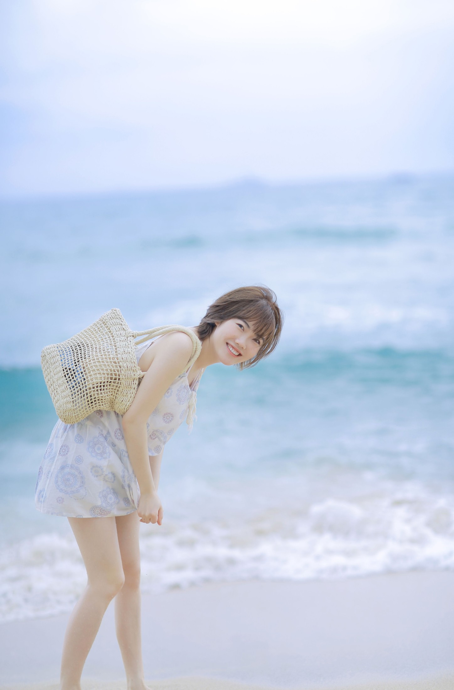 图片[3]-小喵咪不懂鱼 – 《海边日系少女》[22P]-COS写真在线网