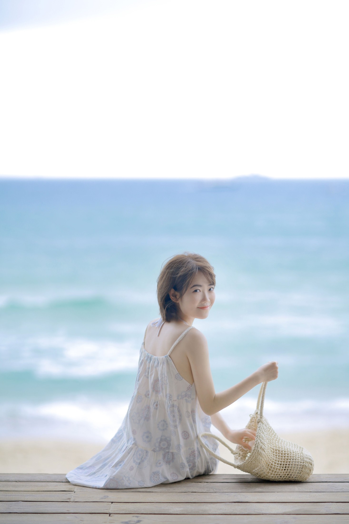图片[5]-小喵咪不懂鱼 – 《海边日系少女》[22P]-COS写真在线网
