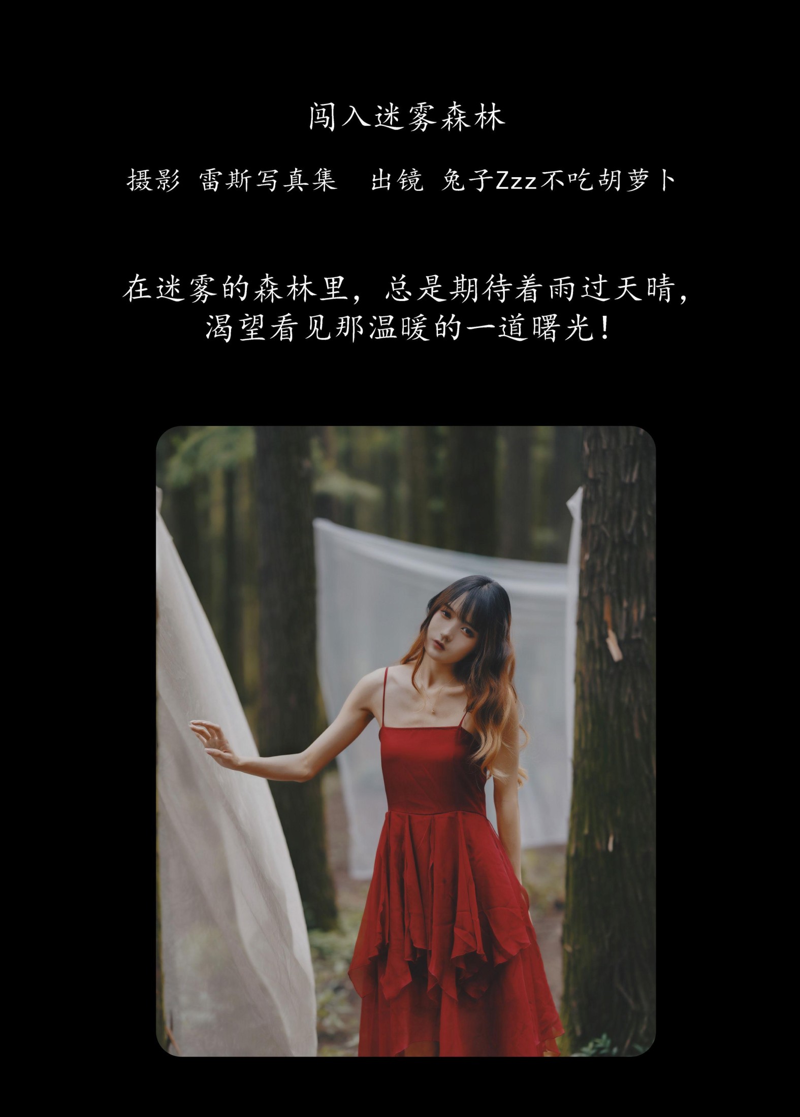 图片[2]-兔子Zzz不吃胡萝卜 – 《闯入迷雾森林》[26P]-COS写真在线网