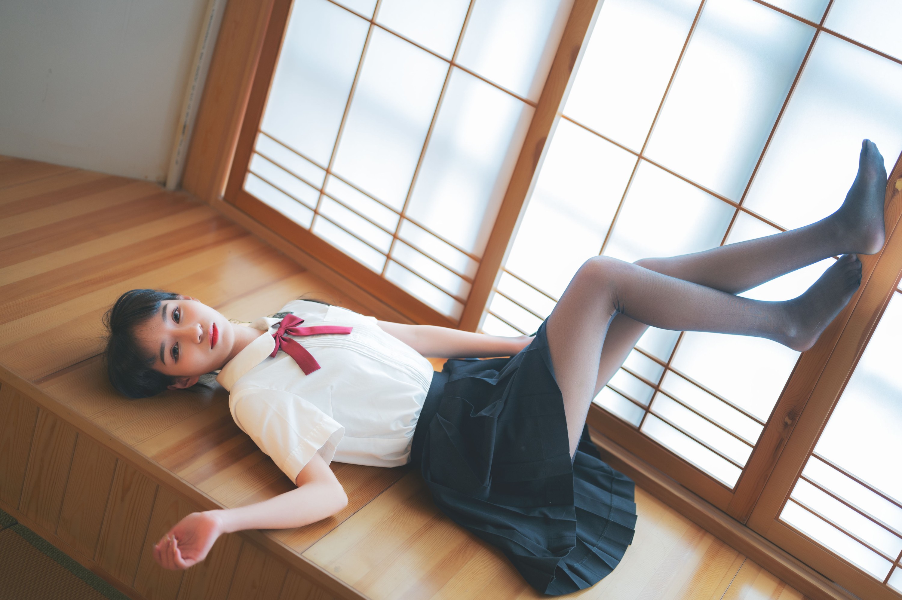 图片[4]-可爱温泉蛋 – 《放学等我》[32P]-COS写真在线网