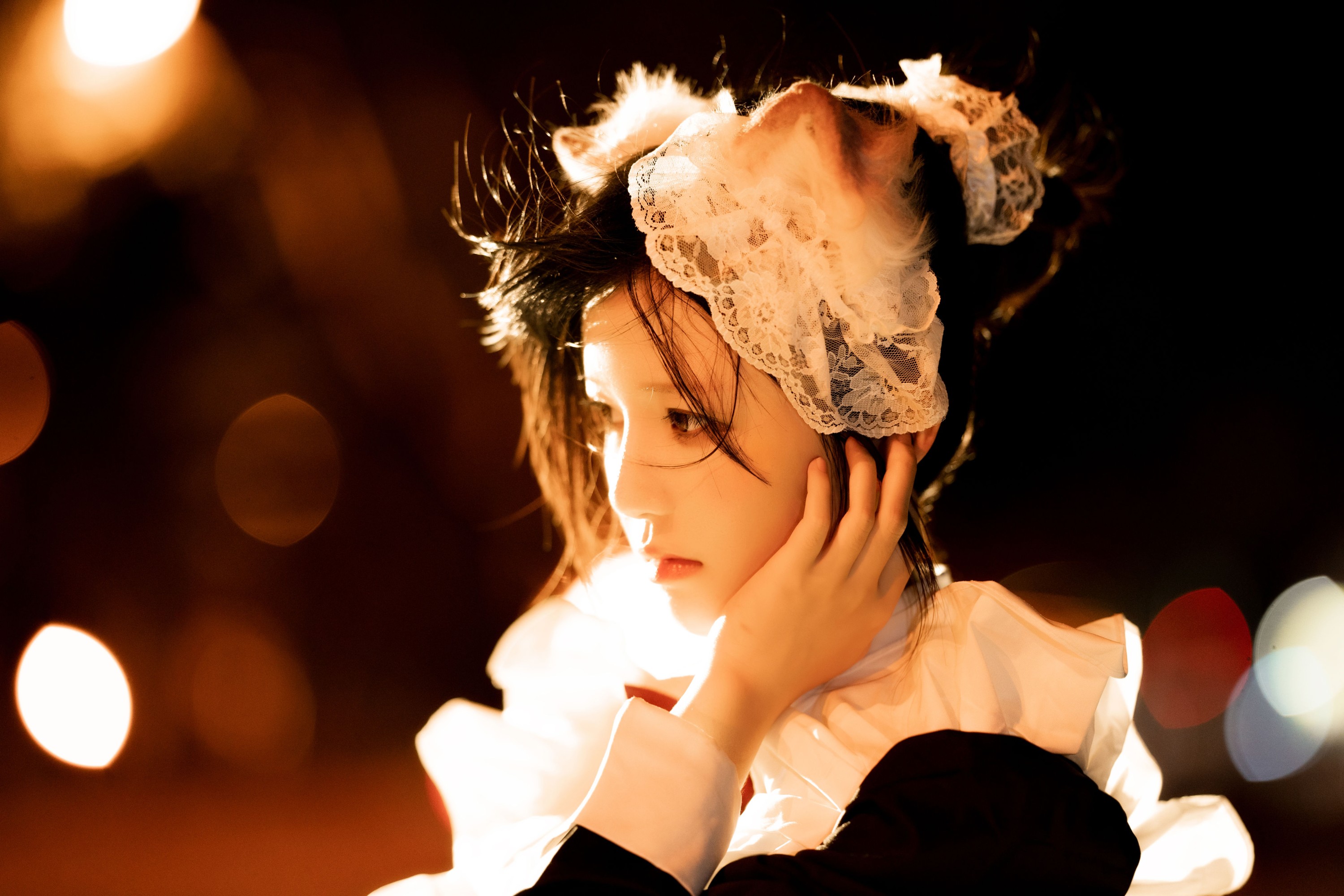 图片[5]-桜桃喵 – 《夜女仆》[21P]-COS写真在线网