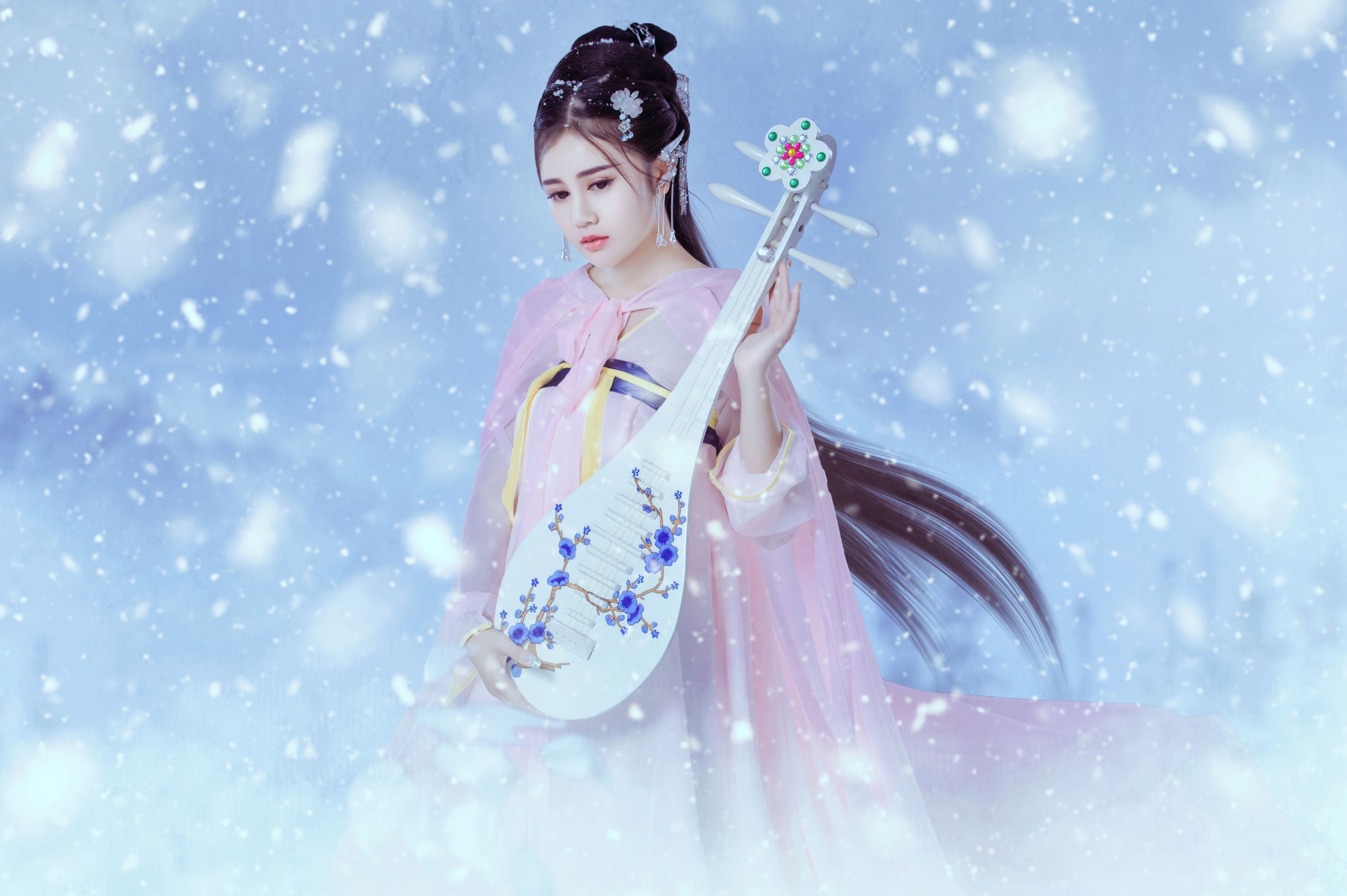 图片[4]-甜宝 – 《落雪归》[22P]-COS写真在线网