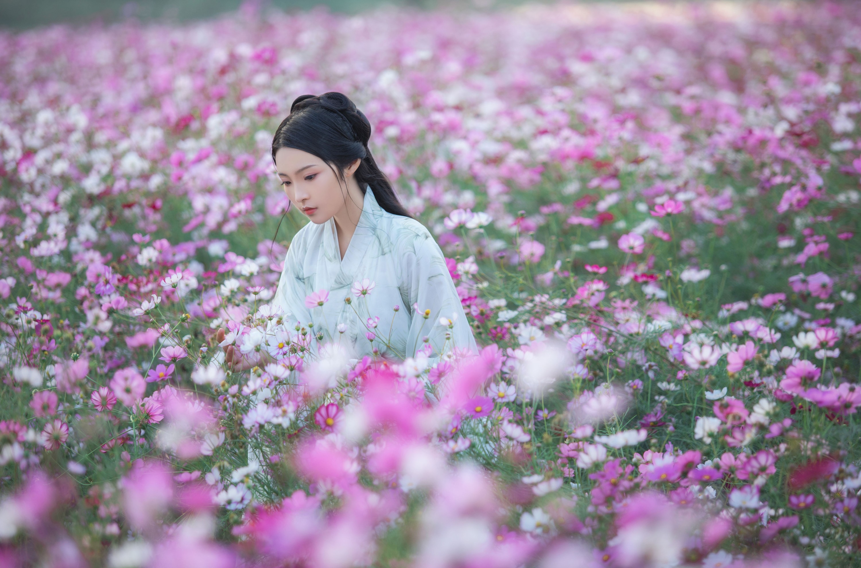 超困的鹿 – 《娑萝》[22P] - 秀人网免费无水印在线套图写真