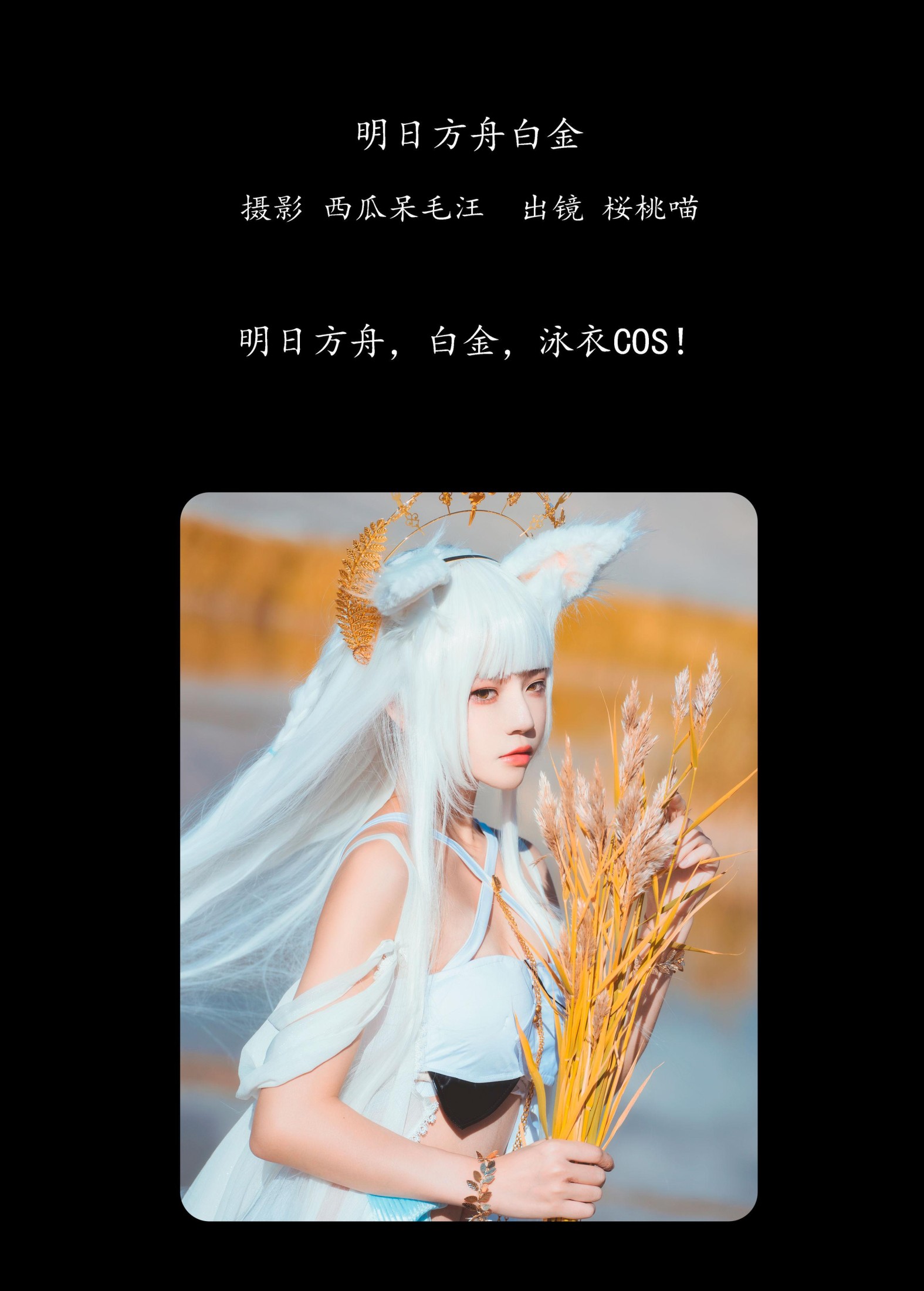 图片[2]-桜桃喵 – 《明日方舟 白金》[26P]-COS写真在线网