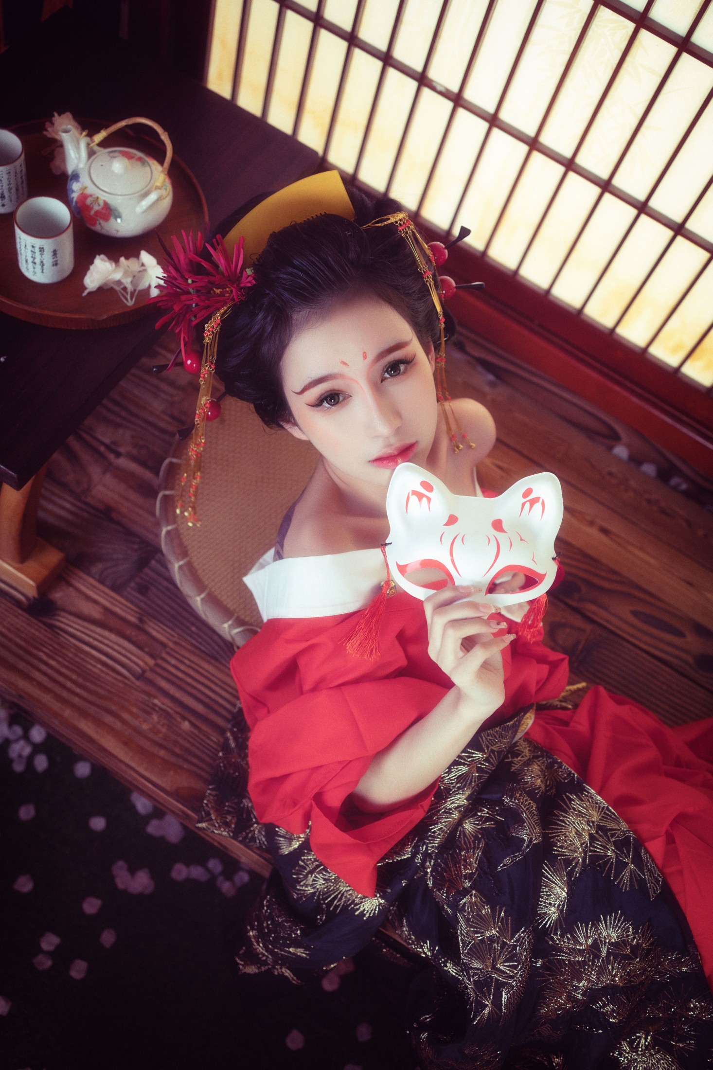 图片[4]-可爱温泉蛋 – 《花魁》[24P]-COS写真在线网
