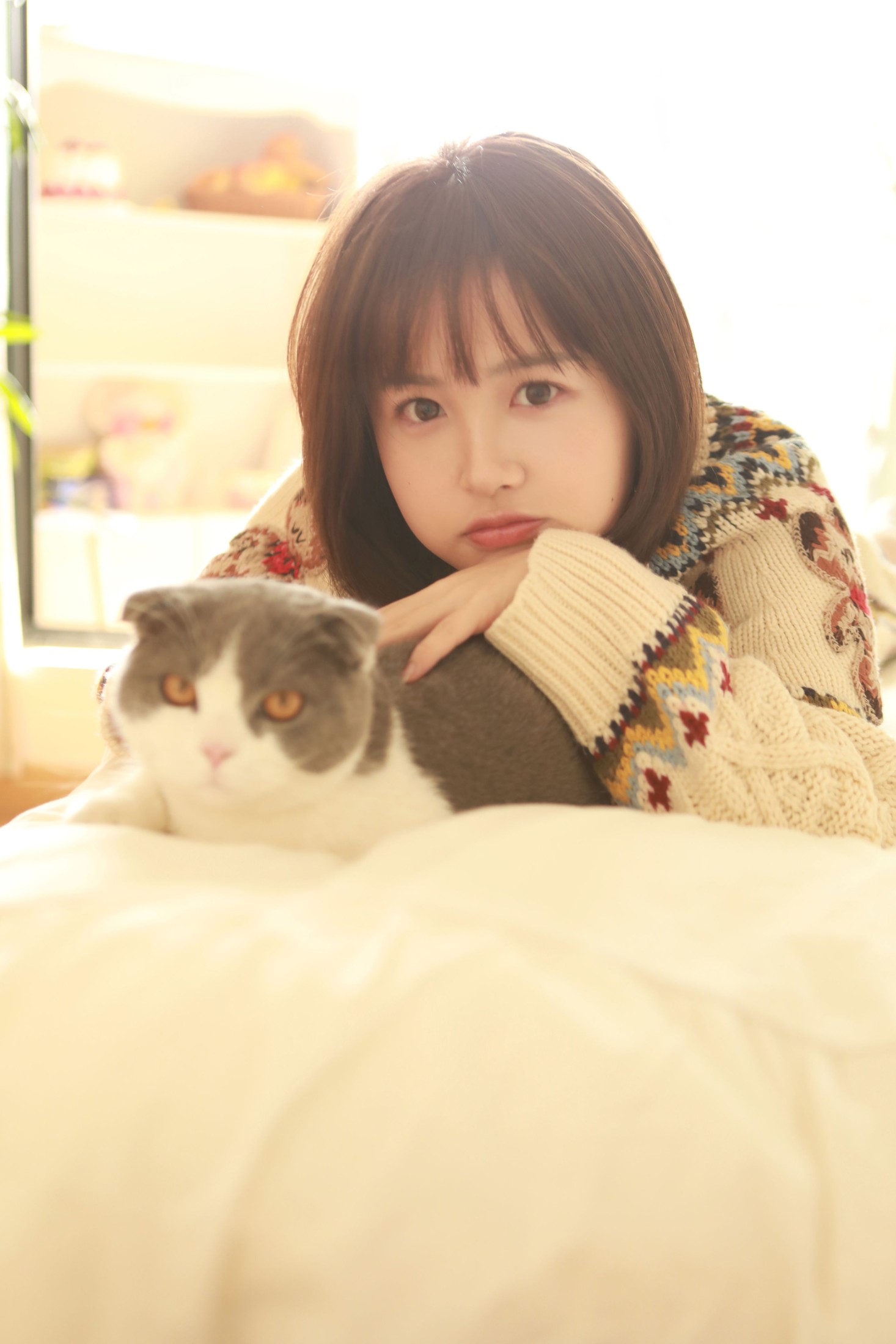 图片[3]-大元梦二 – 《她和她的猫》[34P]-COS写真在线网