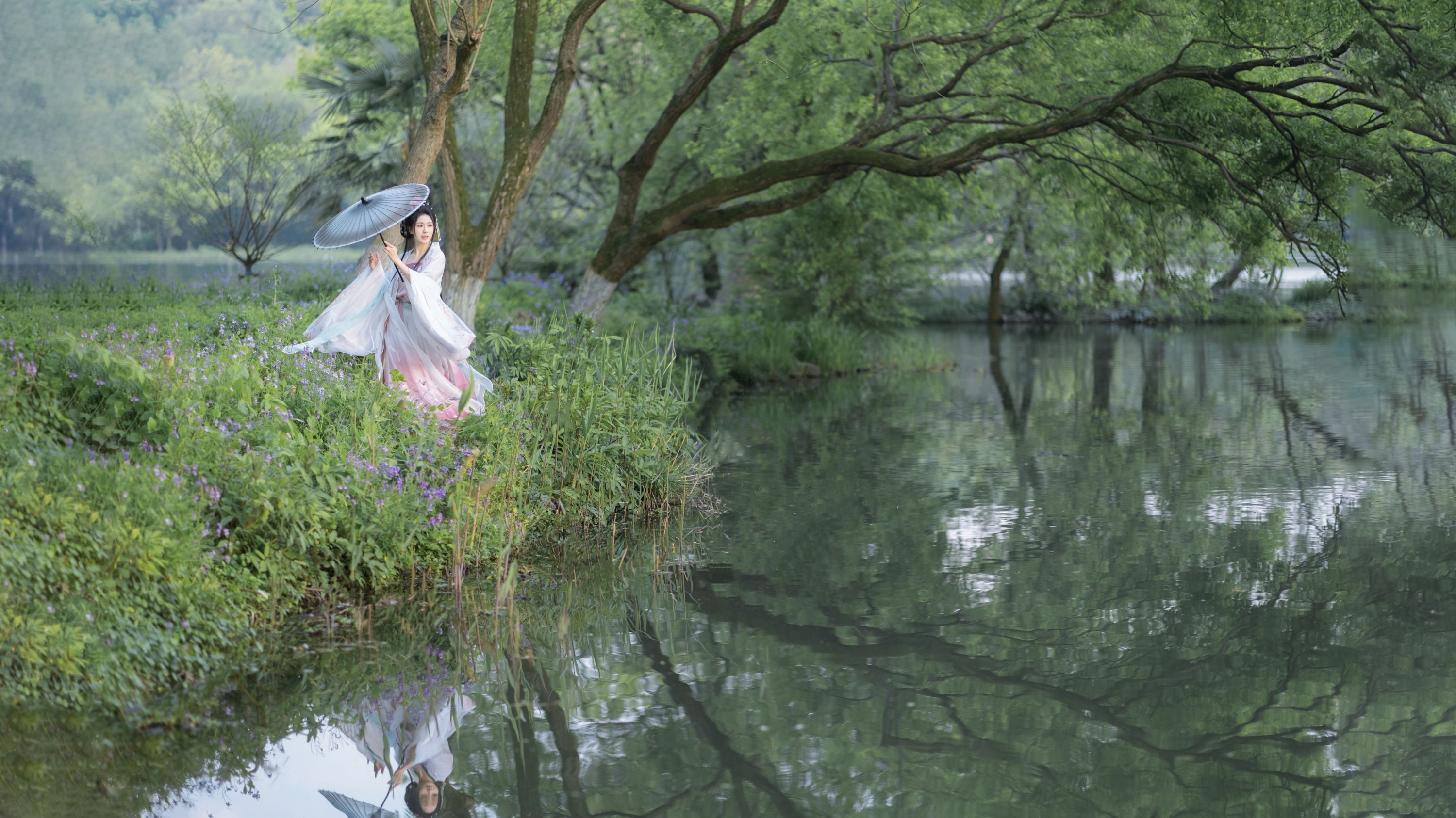 图片[4]-阿銧 – 《花间》[34P]-COS写真在线网