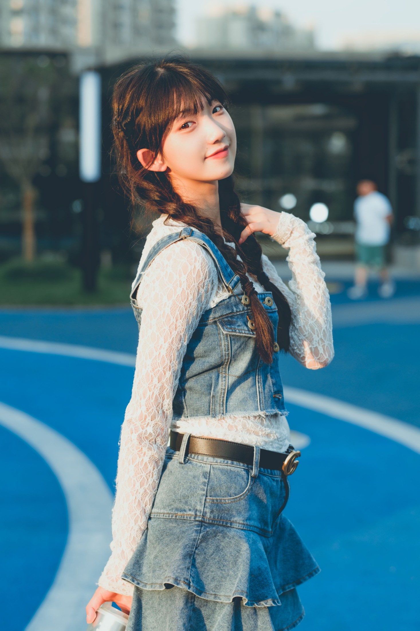 图片[4]-Aurora小茗 – 《天台夏凉》[23P]-COS写真在线网