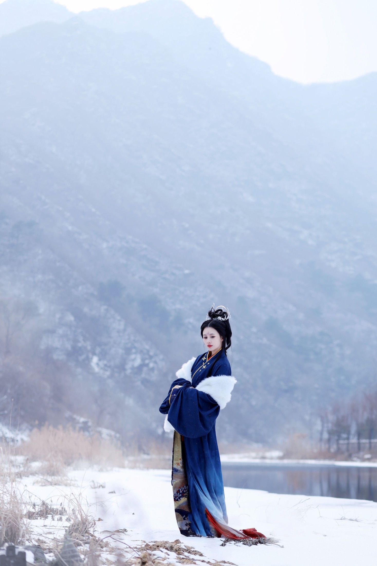图片[4]-青霜鹅 – 《雪山山神》[22P]-COS写真在线网