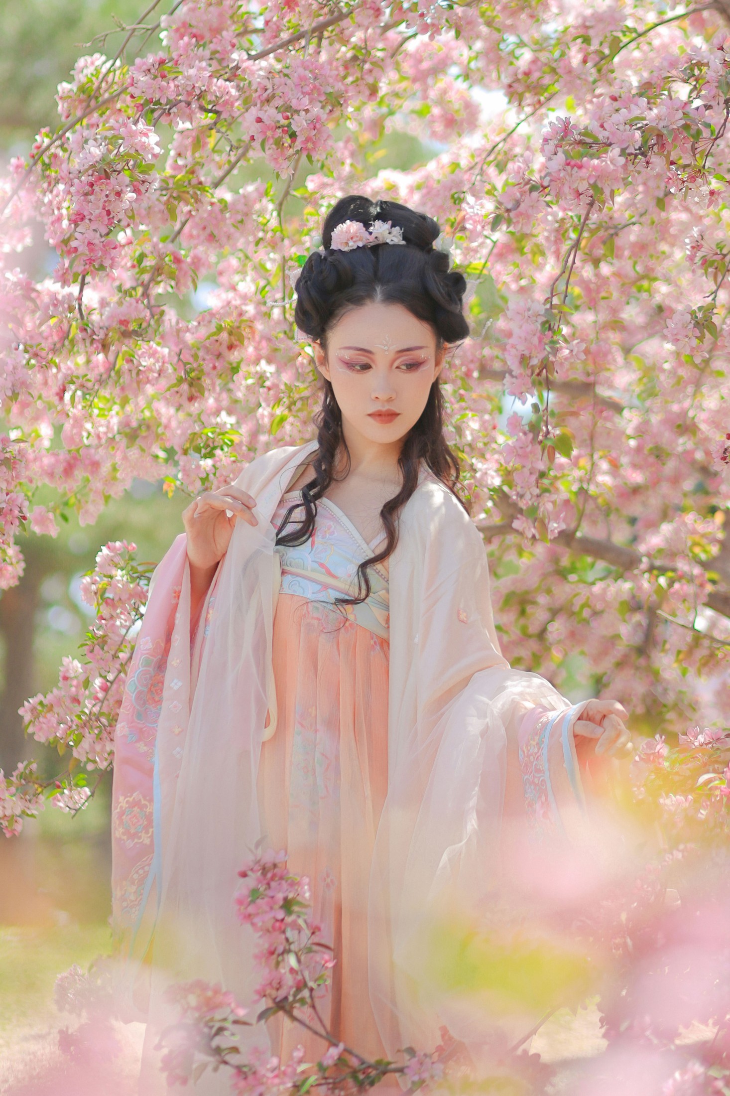 图片[3]-青霜鹅 – 《海棠国风插画》[22P]-COS写真在线网