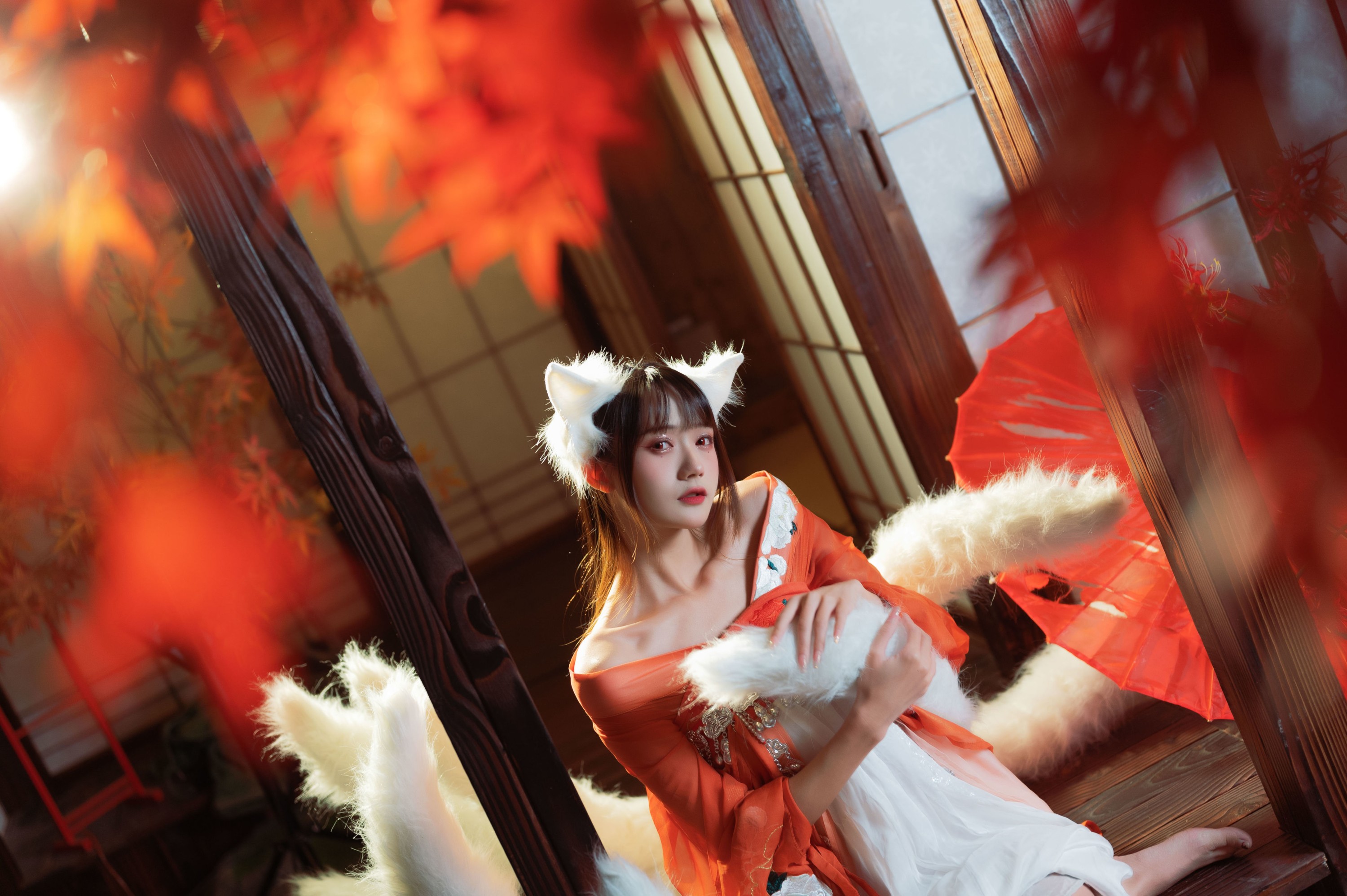 图片[6]-兔子Zzz不吃胡萝卜 – 《九尾狐》[26P]-COS写真在线网