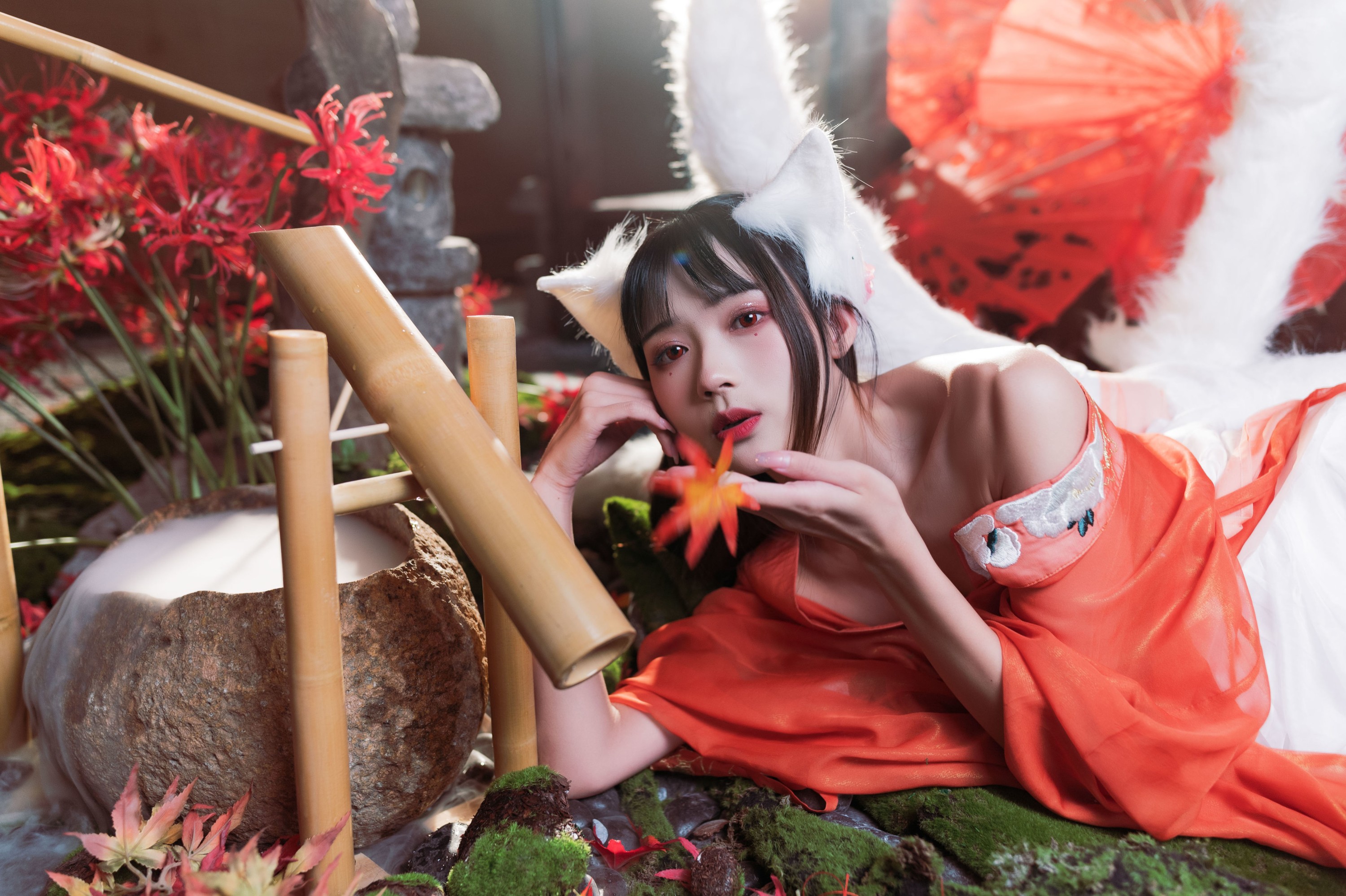 图片[4]-兔子Zzz不吃胡萝卜 – 《九尾狐》[26P]-COS写真在线网