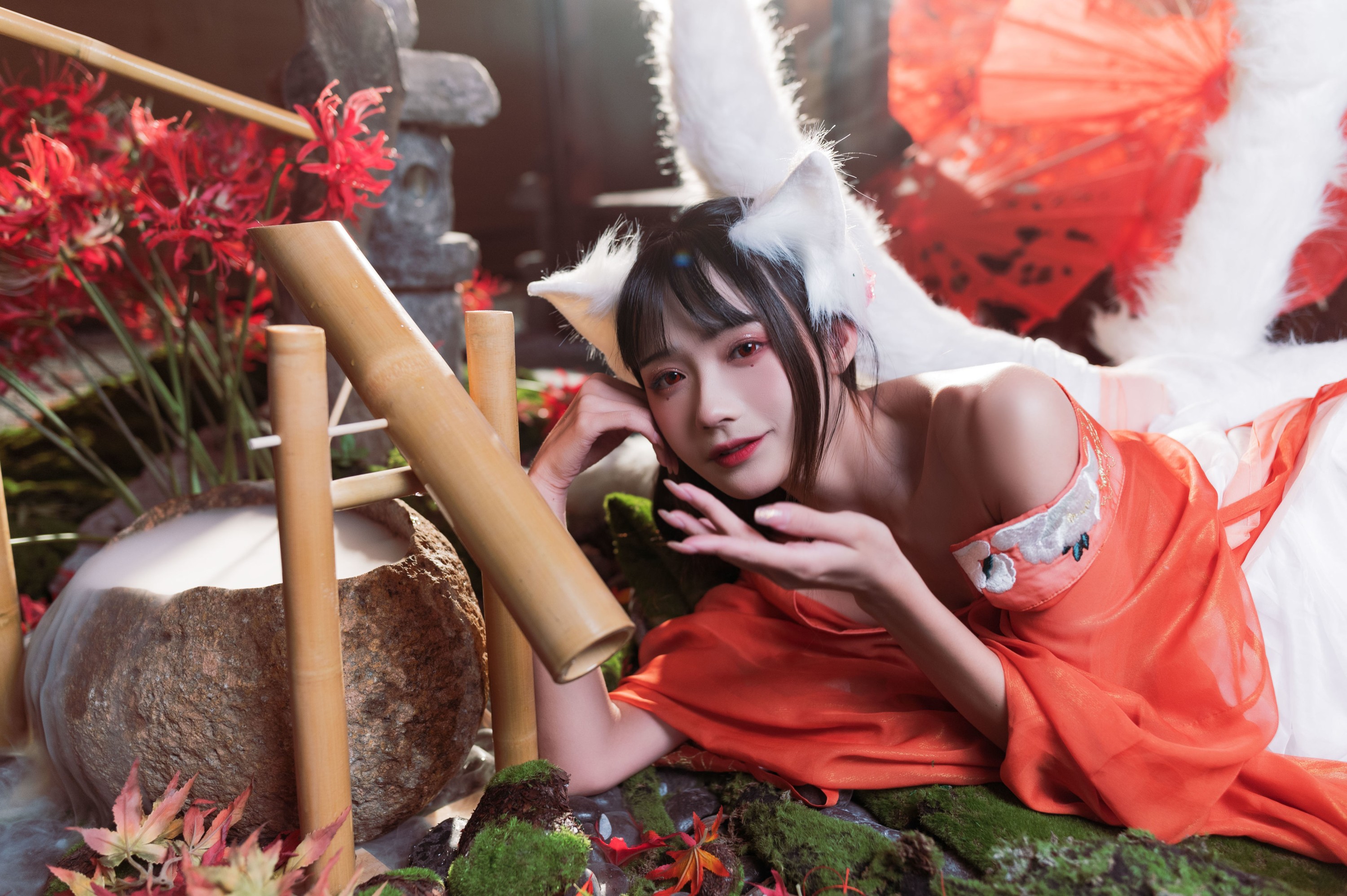 图片[5]-兔子Zzz不吃胡萝卜 – 《九尾狐》[26P]-COS写真在线网