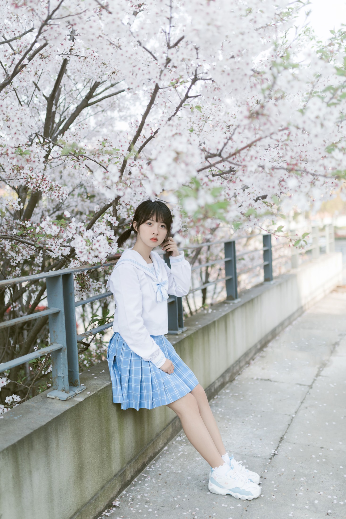 图片[5]-Haruka月岛雯 – 《樱の雪》[24P]-COS写真在线网