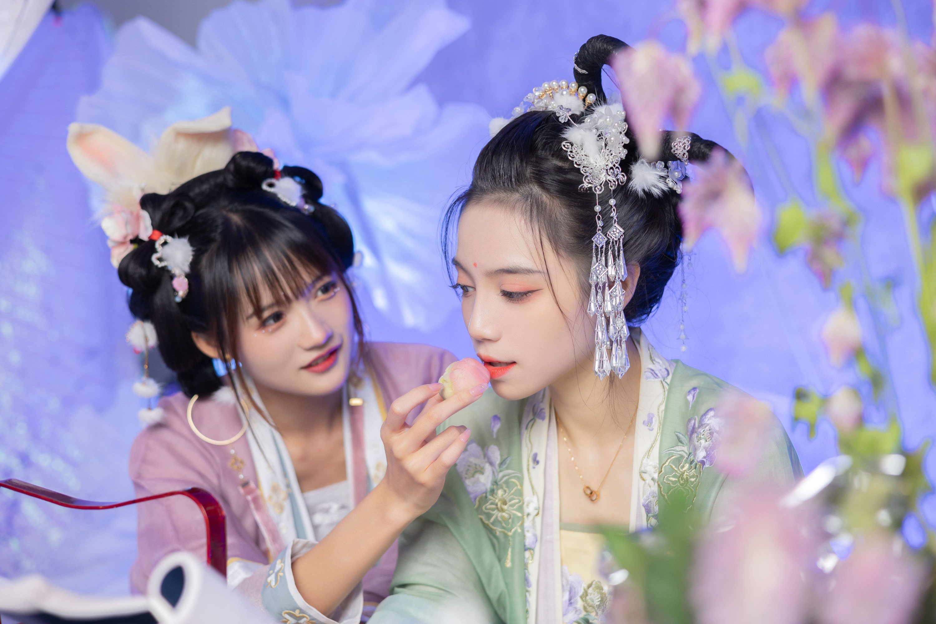 图片[4]-贰加六 兔子Zzz不吃胡萝卜 – 《玉兔与嫦娥》[42P]-COS写真在线网