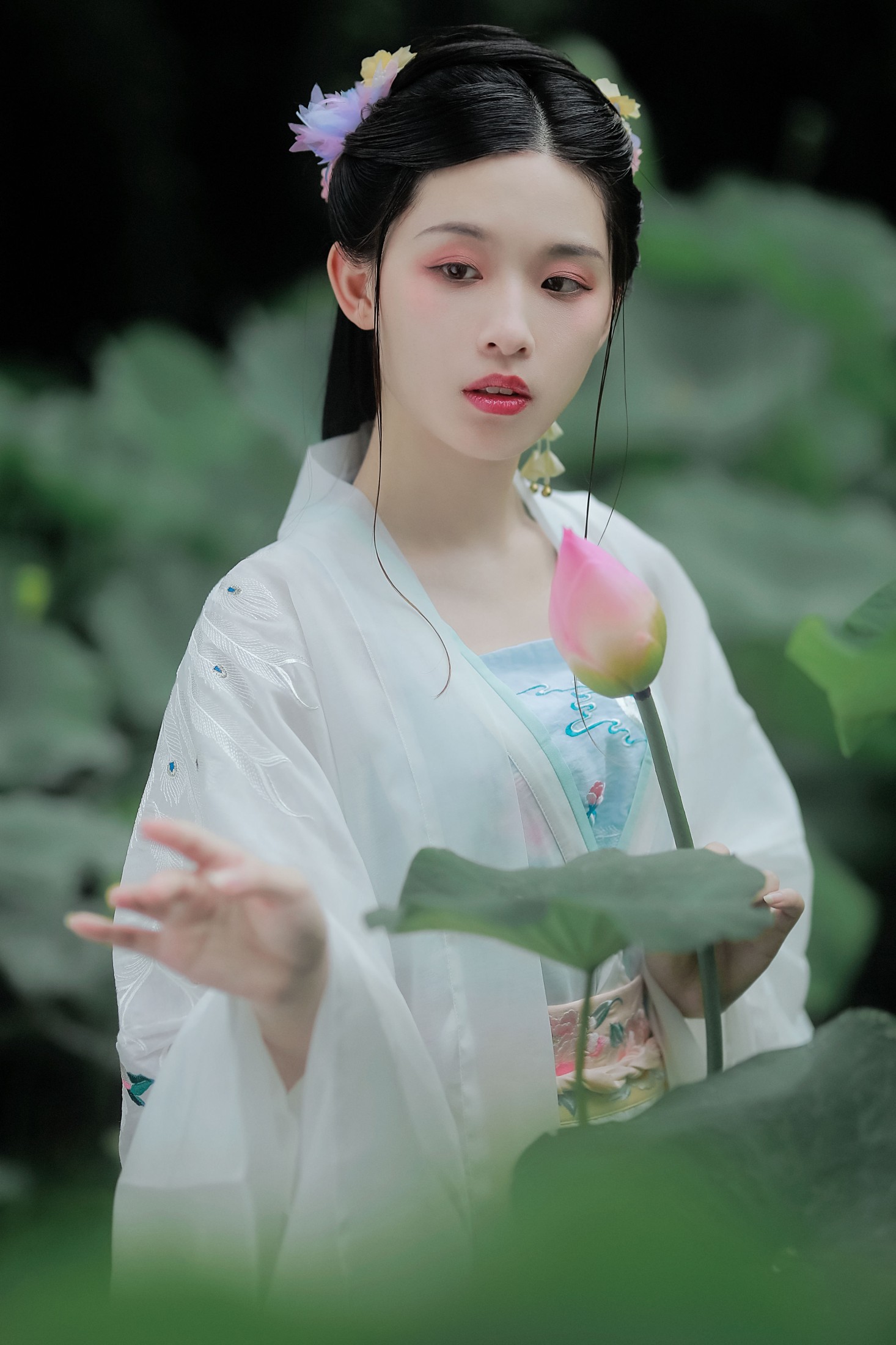图片[5]-_喵喵家的小鱼干_ – 《采莲曲》[23P]-COS写真在线网