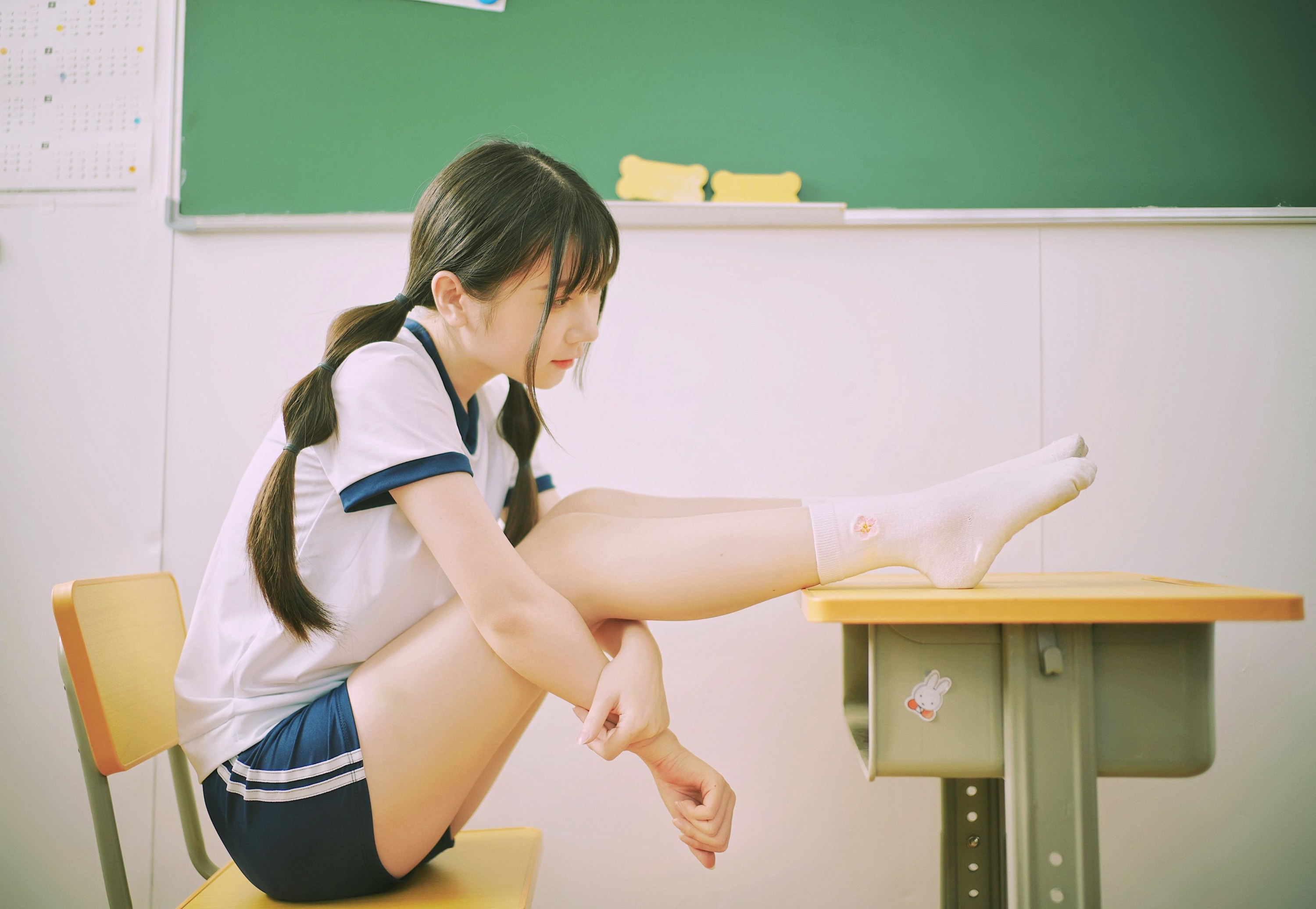 图片[3]-萌萌 – 《青春教室》[24P]-COS写真在线网
