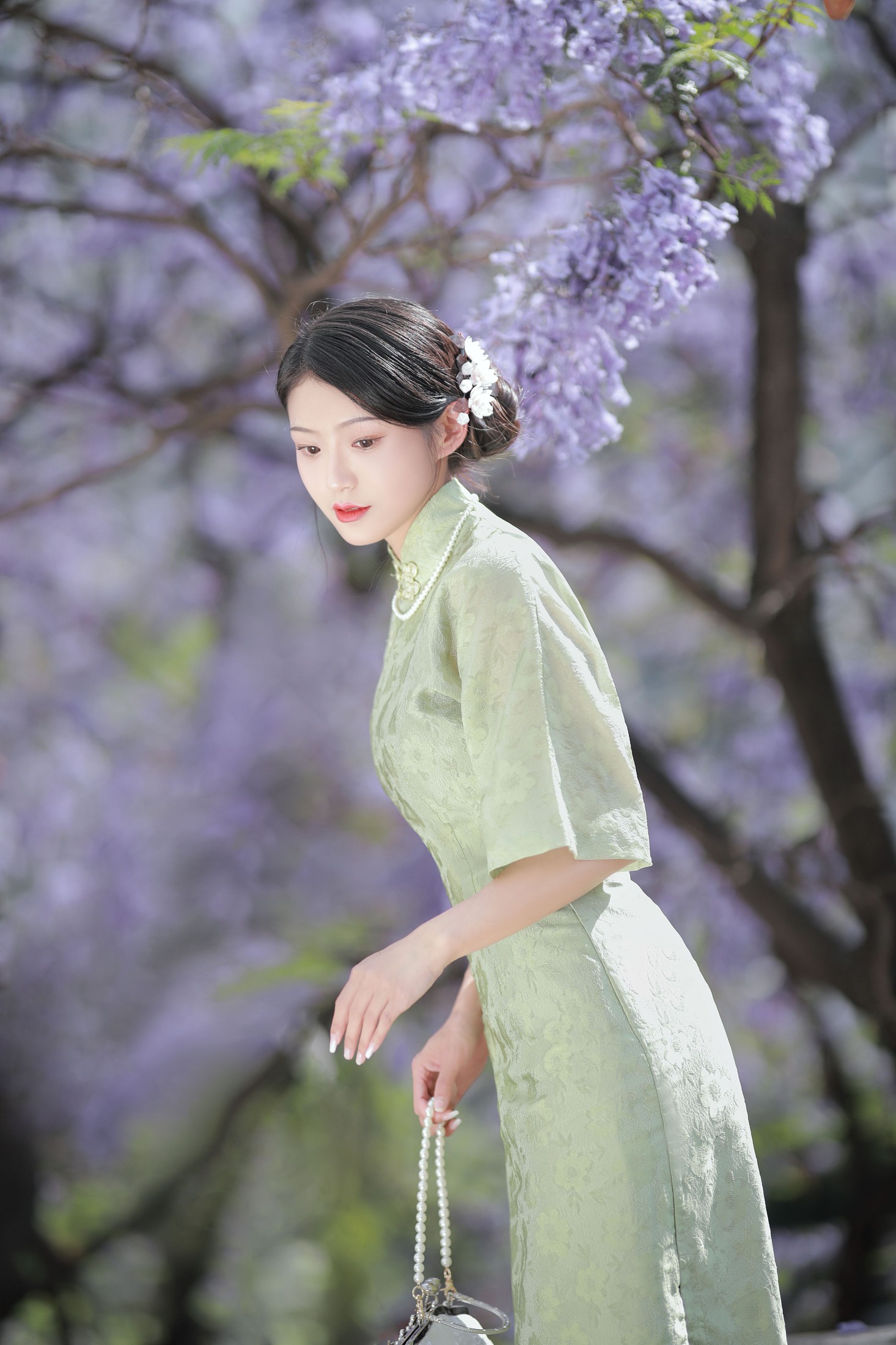 图片[3]-nya酱的铃铛铛 – 《蓝花楹》[24P]-COS写真在线网