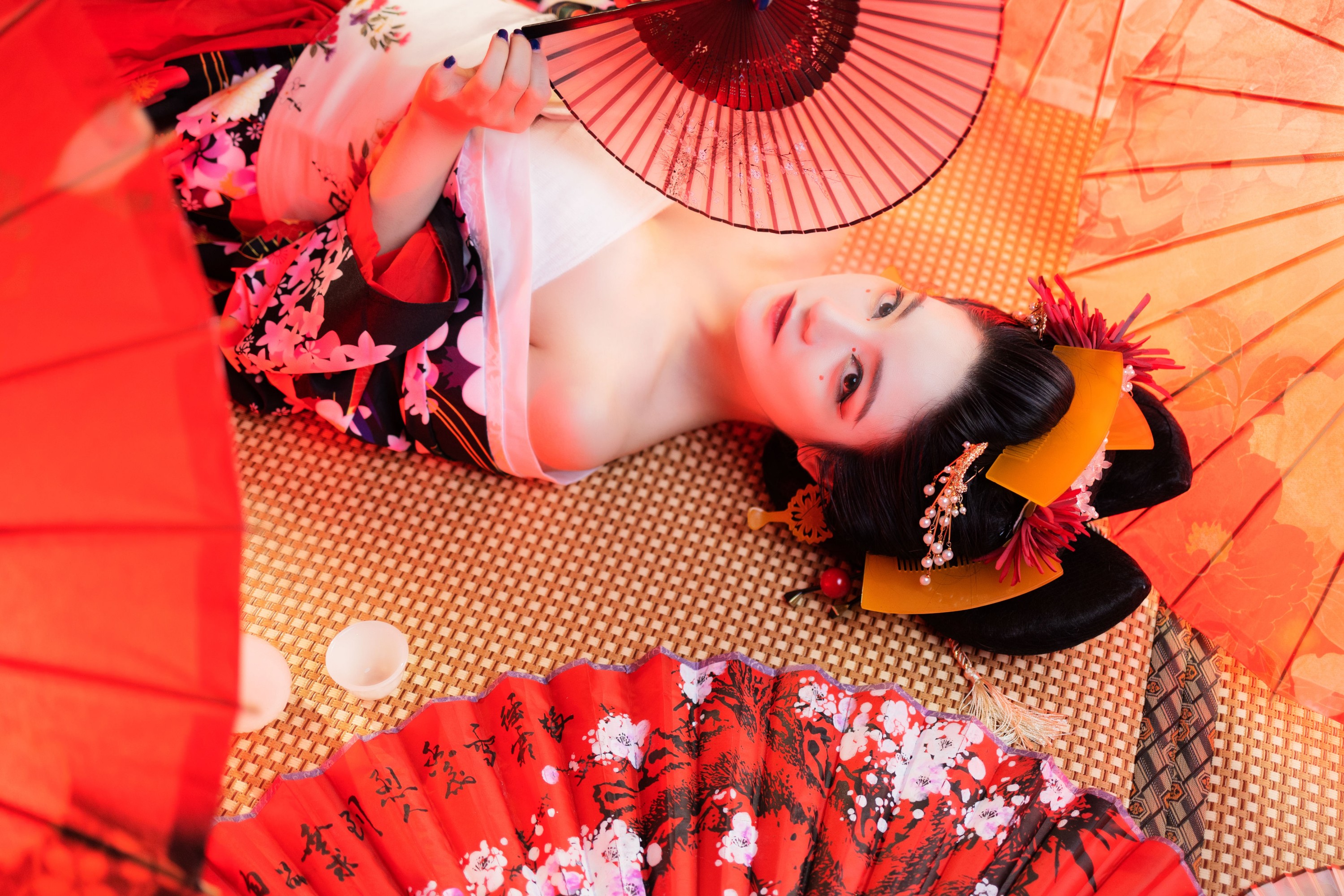 图片[5]-莫妮卡 – 《扇姬》[26P]-COS写真在线网