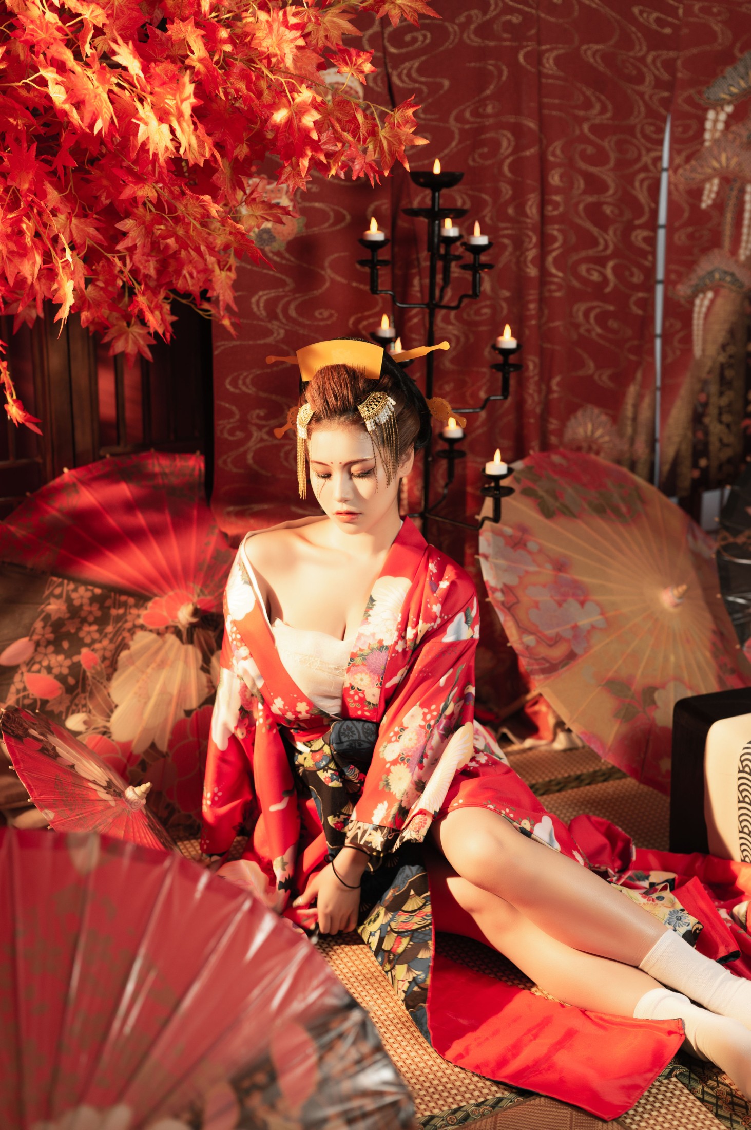 图片[3]-奶酪 – 《恶女花魁》[23P]-COS写真在线网