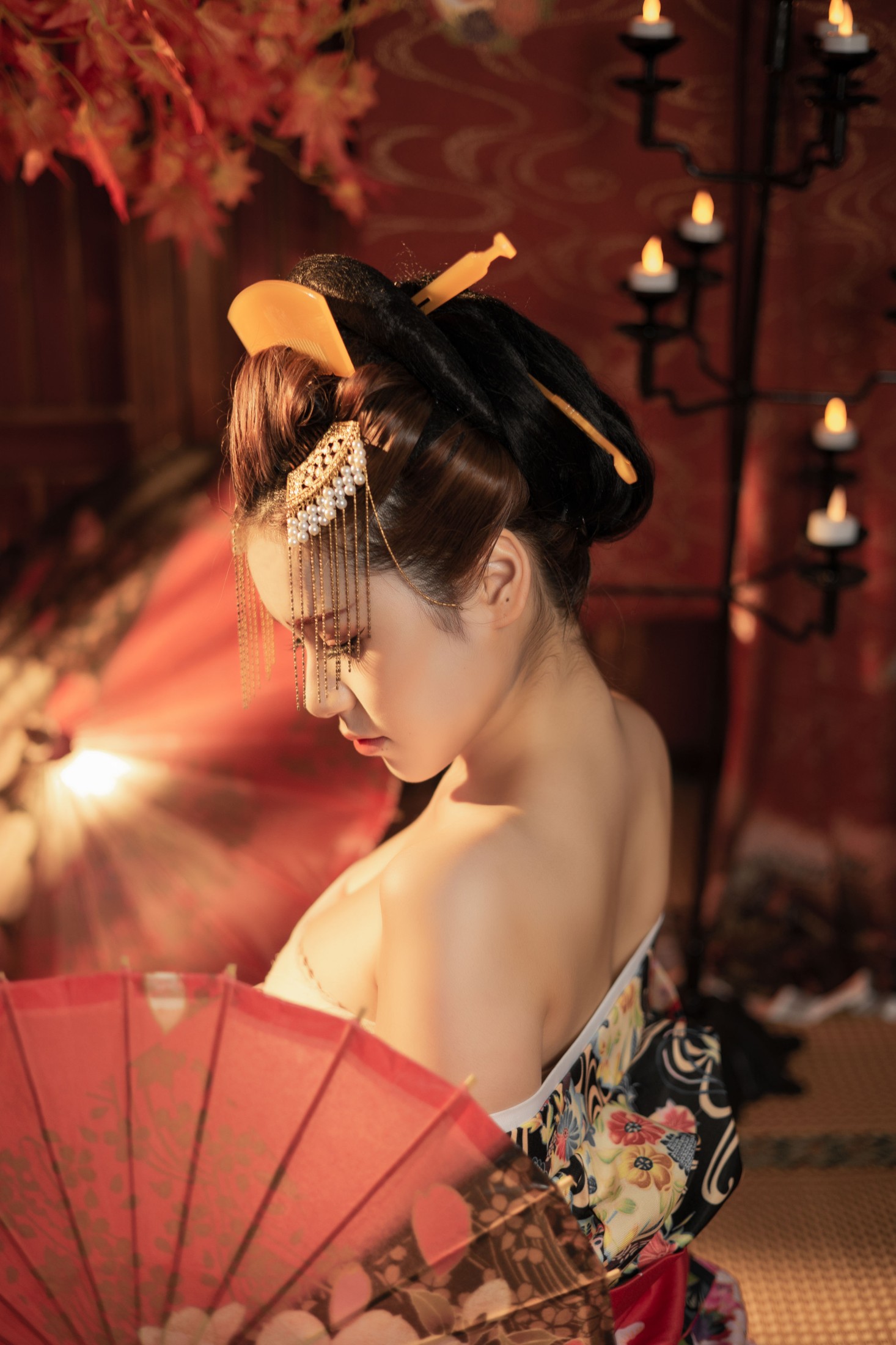 图片[5]-奶酪 – 《恶女花魁》[23P]-COS写真在线网