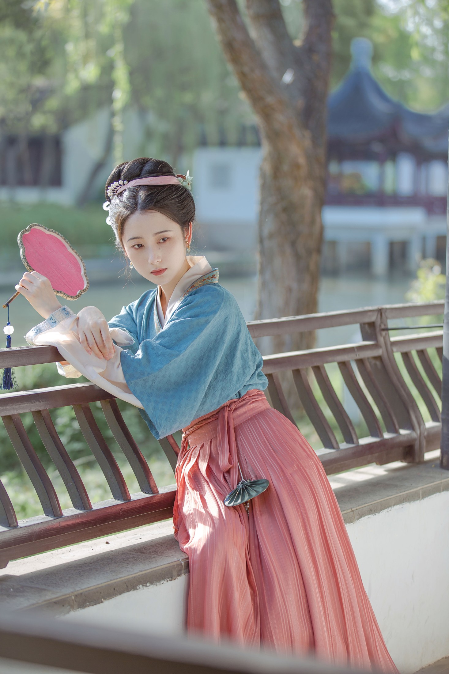 图片[3]-五月的三花猫 – 《拾尽千苍色，携来两袖风》[27P]-COS写真在线网