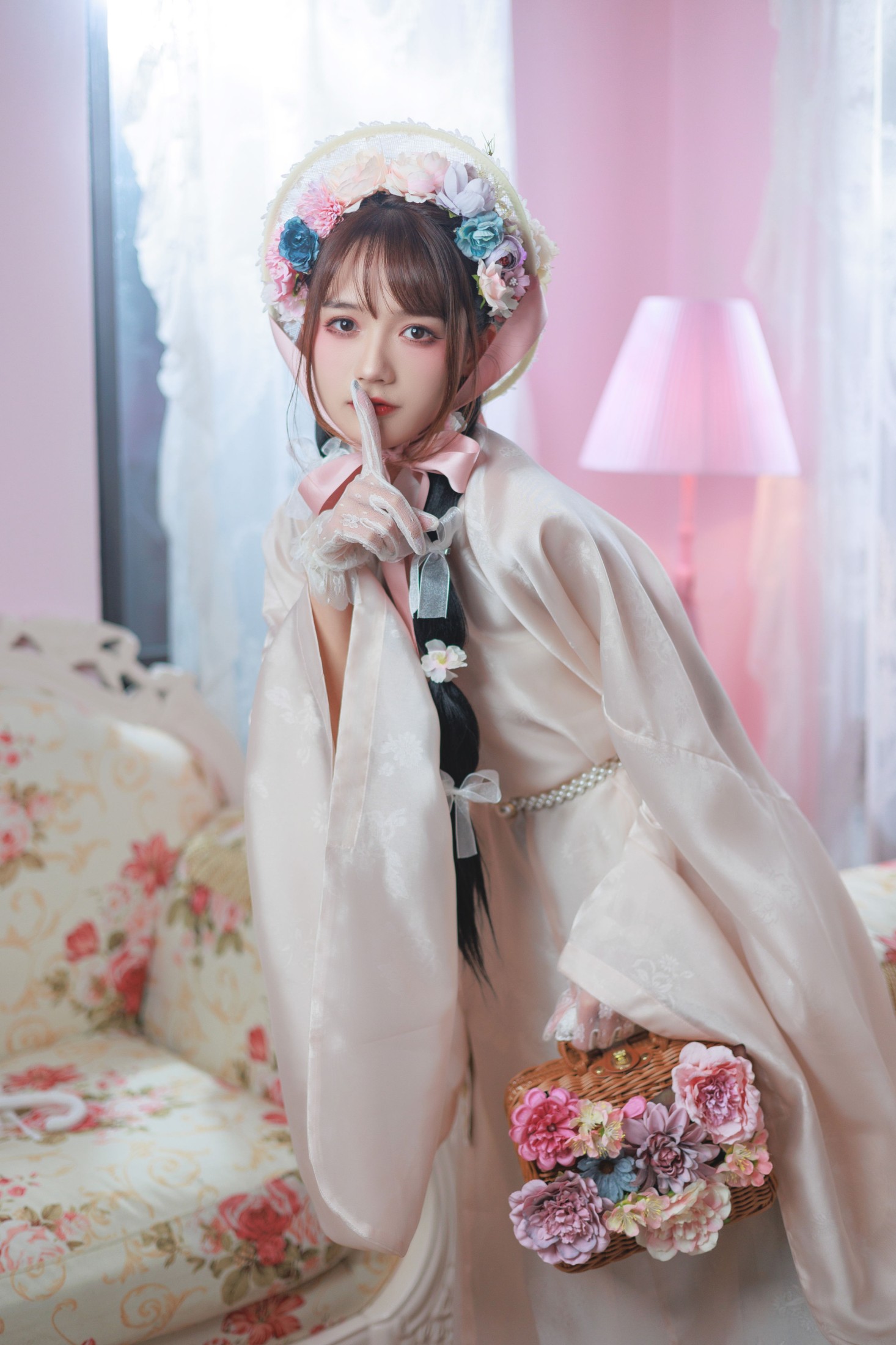 图片[6]-兔子Zzz不吃胡萝卜 – 《明公主的茶会》[36P]-COS写真在线网