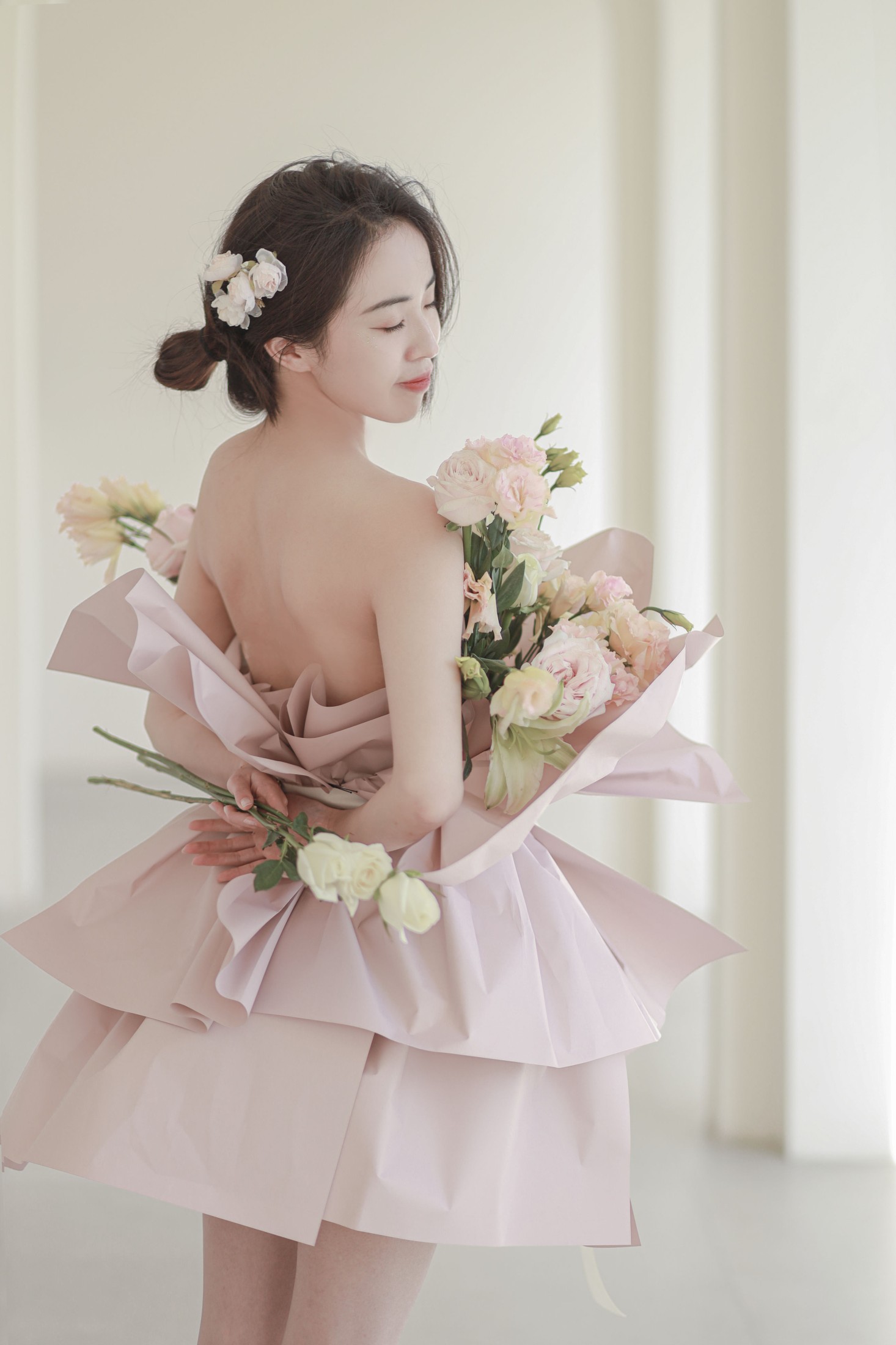 图片[4]-卖恐龙的小红薯 – 《花与少女》[36P]-COS写真在线网