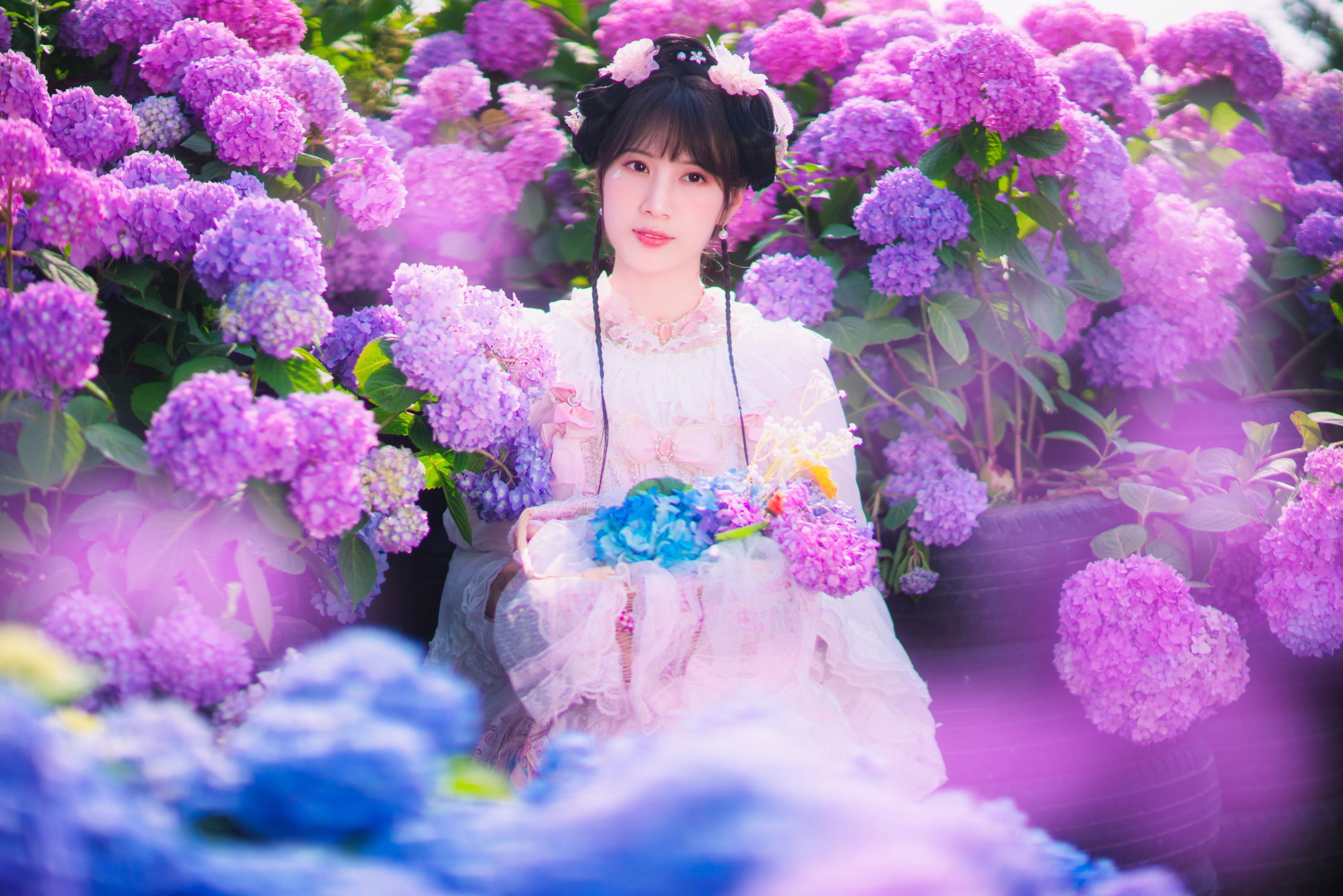 图片[5]-初茶 – 《映花面》[36P]-COS写真在线网
