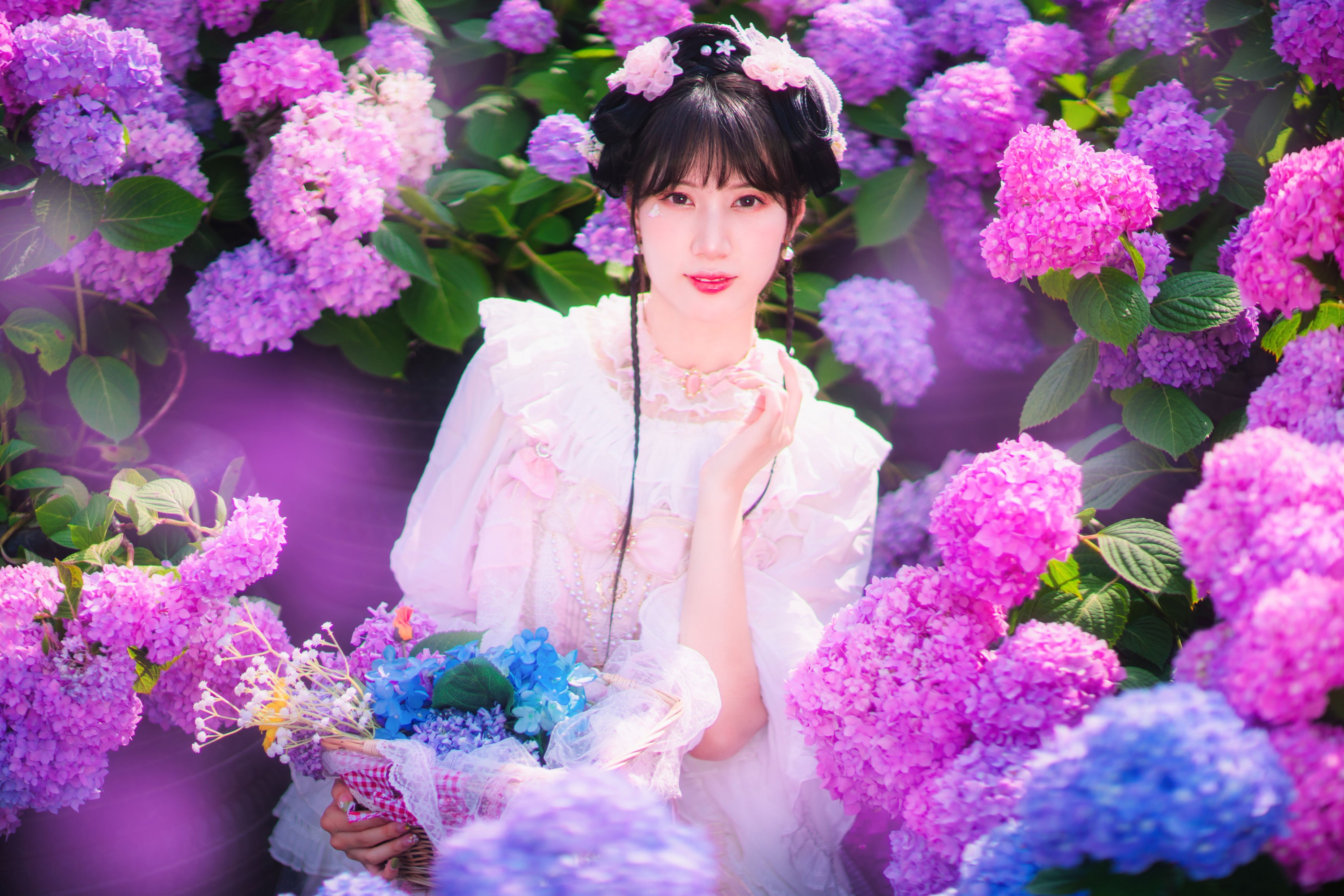 图片[3]-初茶 – 《映花面》[36P]-COS写真在线网