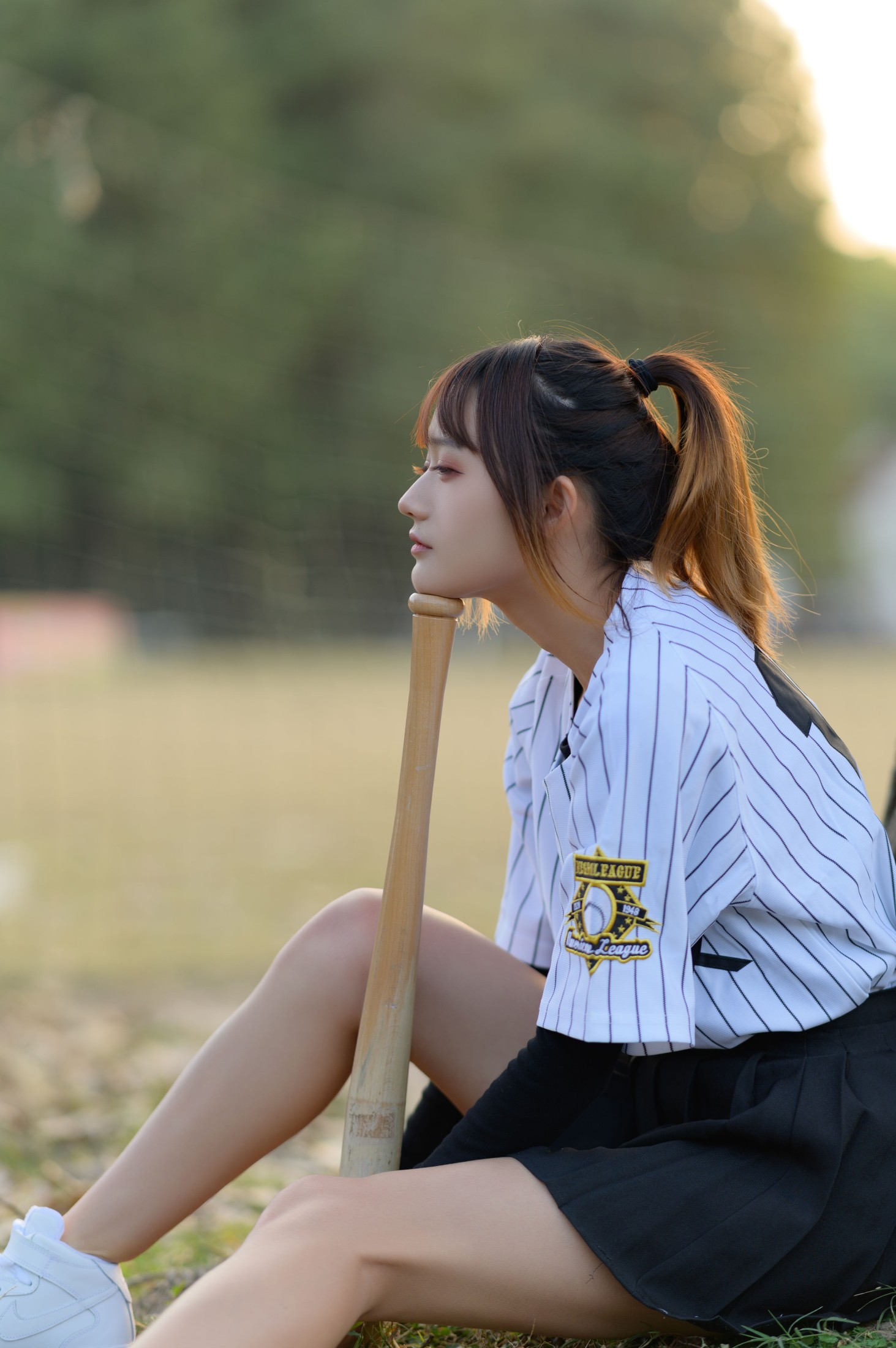 图片[6]-兔子Zzz不吃胡萝卜 – 《棒球少女》[37P]-COS写真在线网