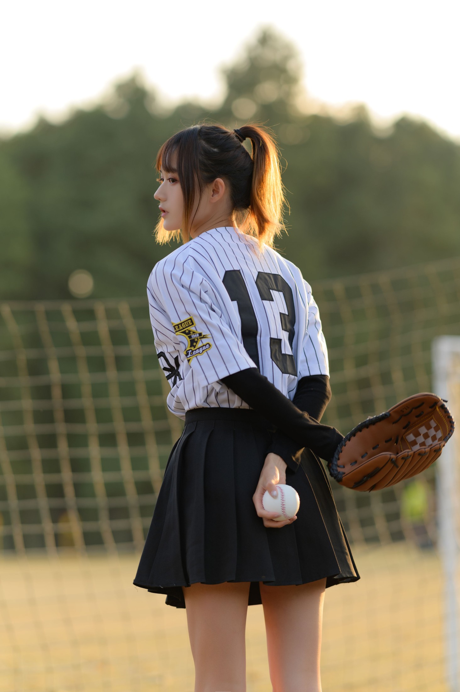 图片[4]-兔子Zzz不吃胡萝卜 – 《棒球少女》[37P]-COS写真在线网