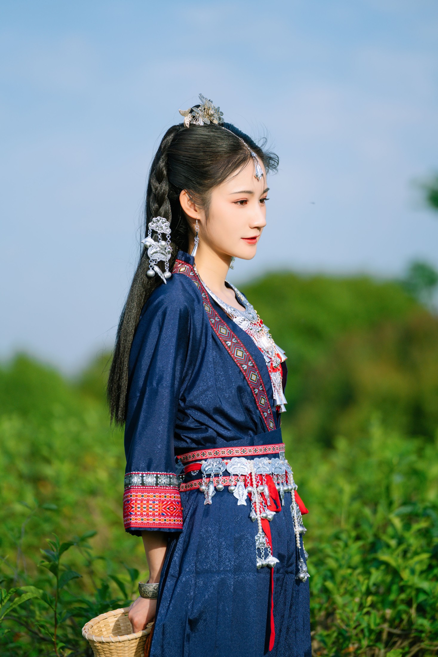 图片[3]-静子 – 《采茶姑娘》[21P]-COS写真在线网