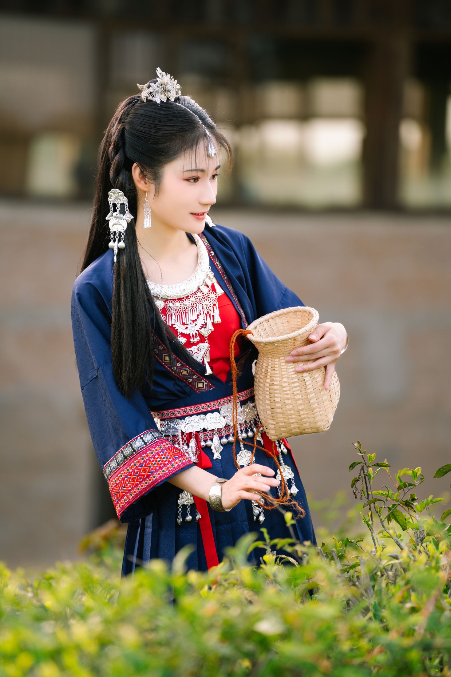 图片[5]-静子 – 《采茶姑娘》[21P]-COS写真在线网