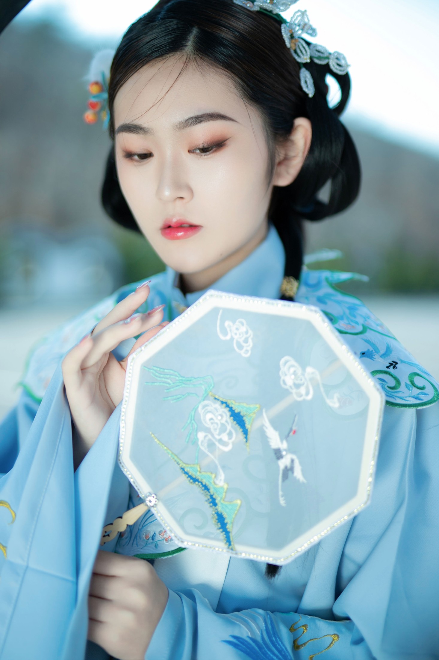 图片[3]-是MiN呀 – 《游园》[32P]-COS写真在线网