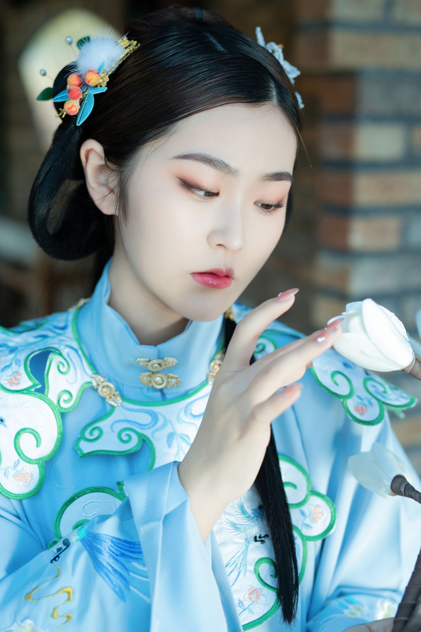 图片[5]-是MiN呀 – 《游园》[32P]-COS写真在线网