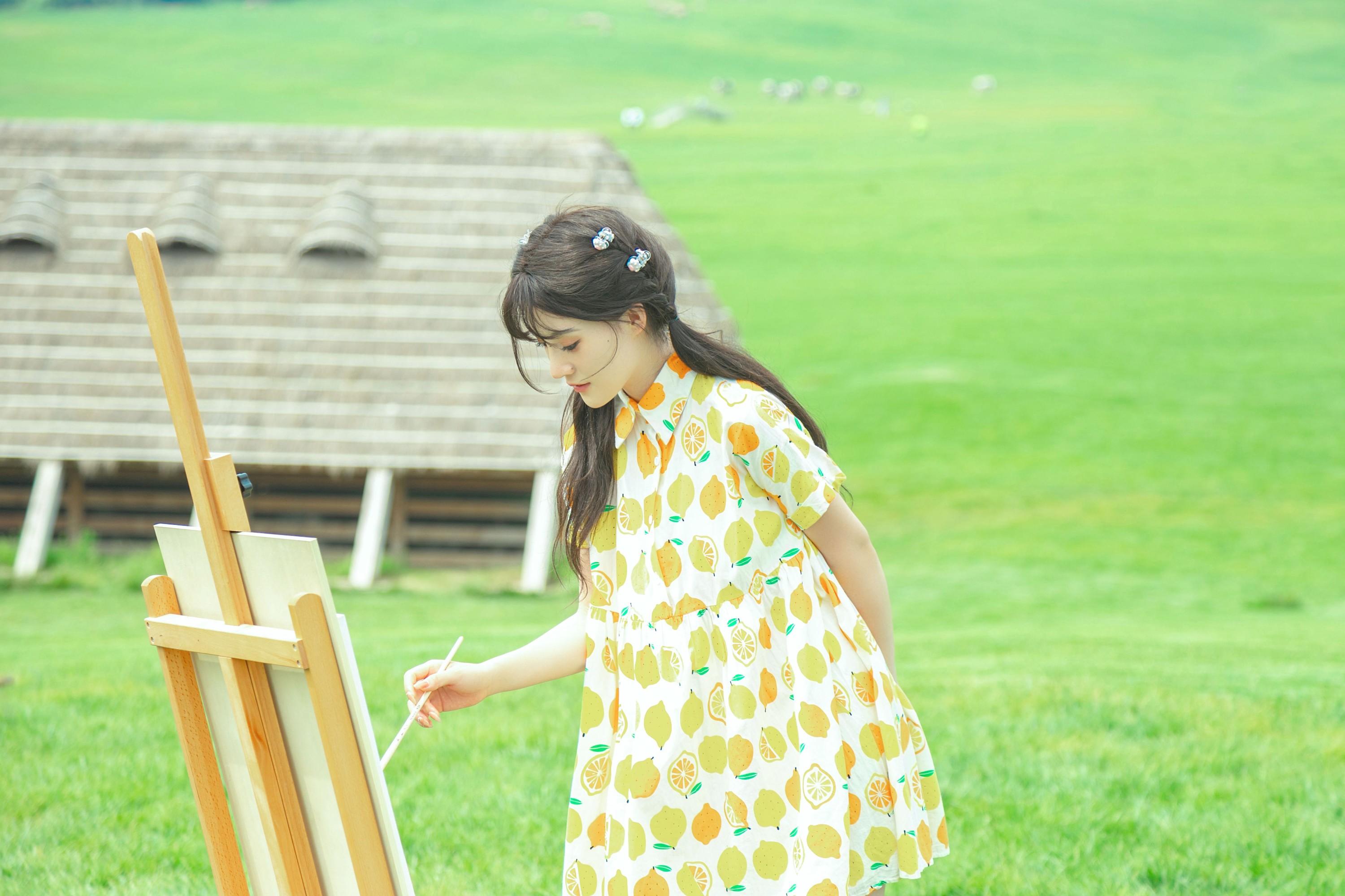 图片[6]-在下泽瑞 – 《画画少女》[22P]-COS写真在线网