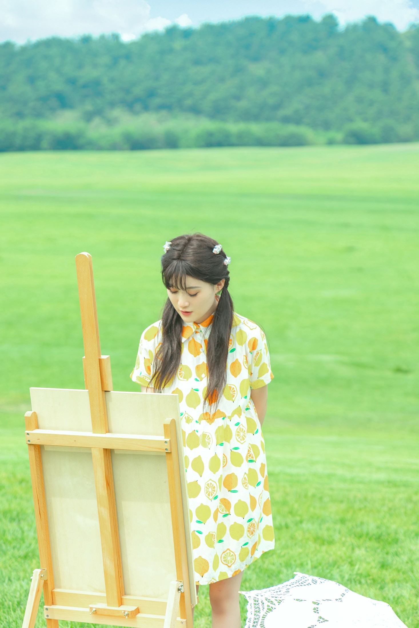 图片[5]-在下泽瑞 – 《画画少女》[22P]-COS写真在线网