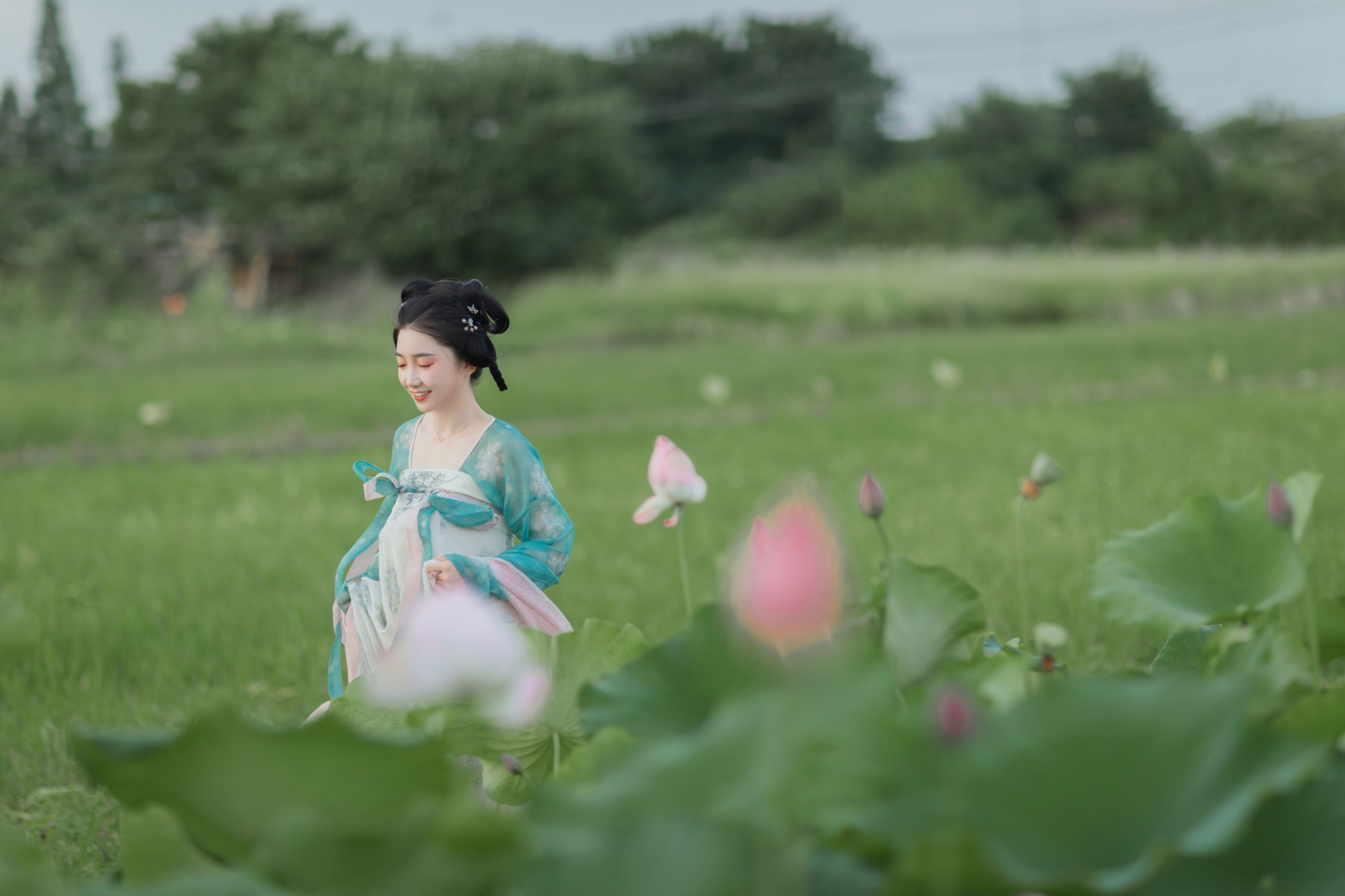 图片[4]-佩佩 – 《采莲》[25P]-COS写真在线网