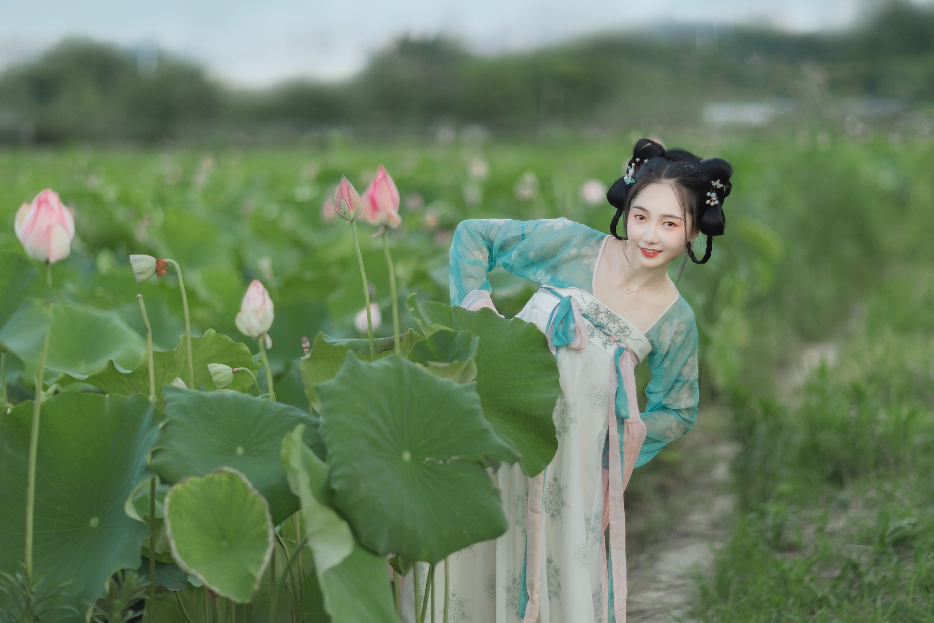 图片[5]-佩佩 – 《采莲》[25P]-COS写真在线网