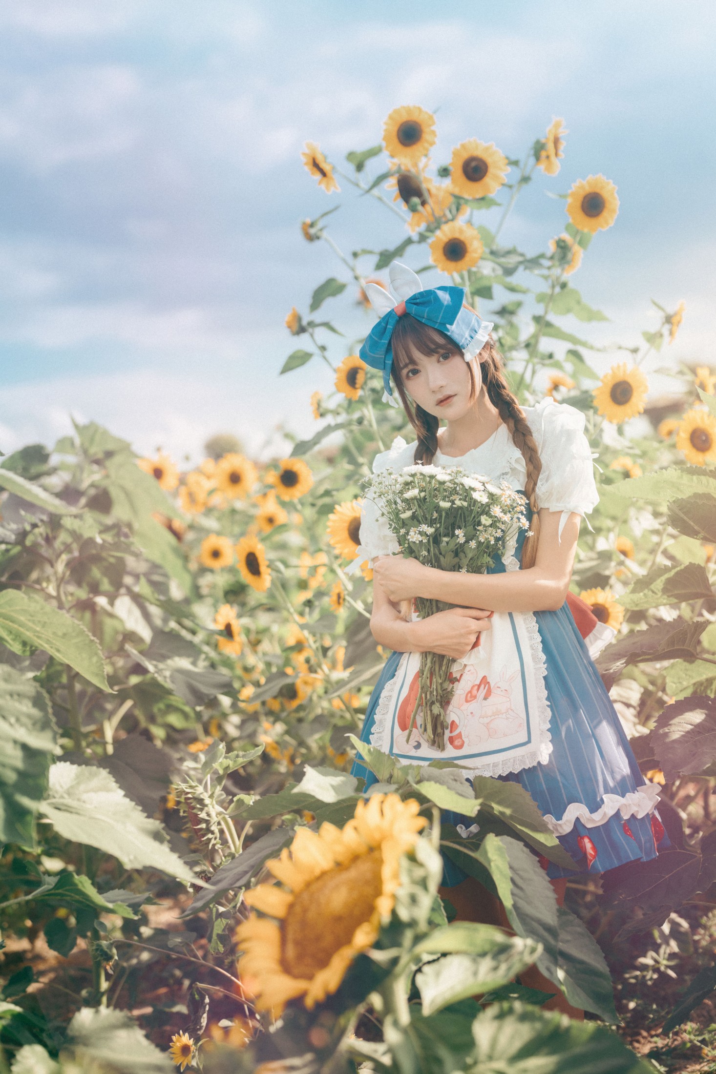 图片[3]-兔子Zzz不吃胡萝卜 – 《甜甜向日葵女孩》[32P]-COS写真在线网