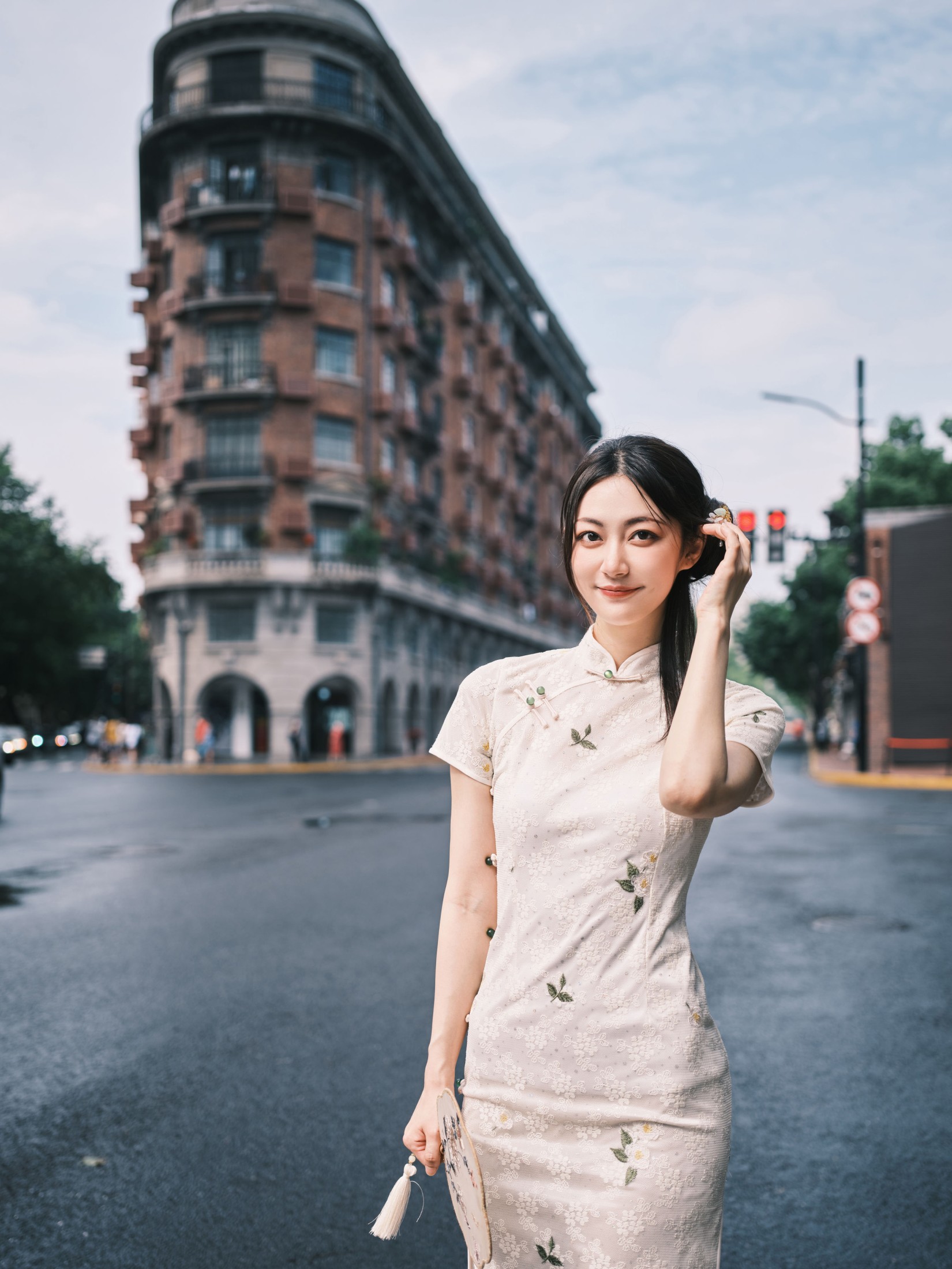 图片[4]-飞鸟咕咕- – 《现代旗袍》[47P]-COS写真在线网