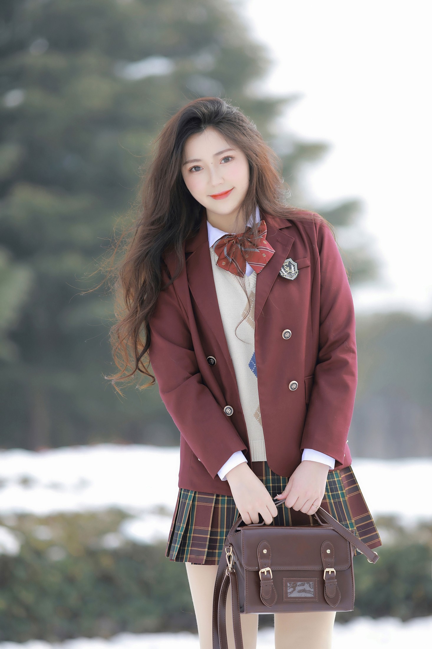 图片[3]-晓芳 – 《恰好飘来的雪》[23P]-COS写真在线网