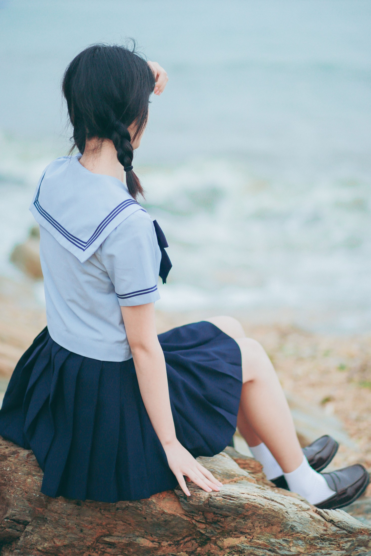 图片[5]-淺櫻桃奈 – 《夏日海边的少女》[26P]-COS写真在线网