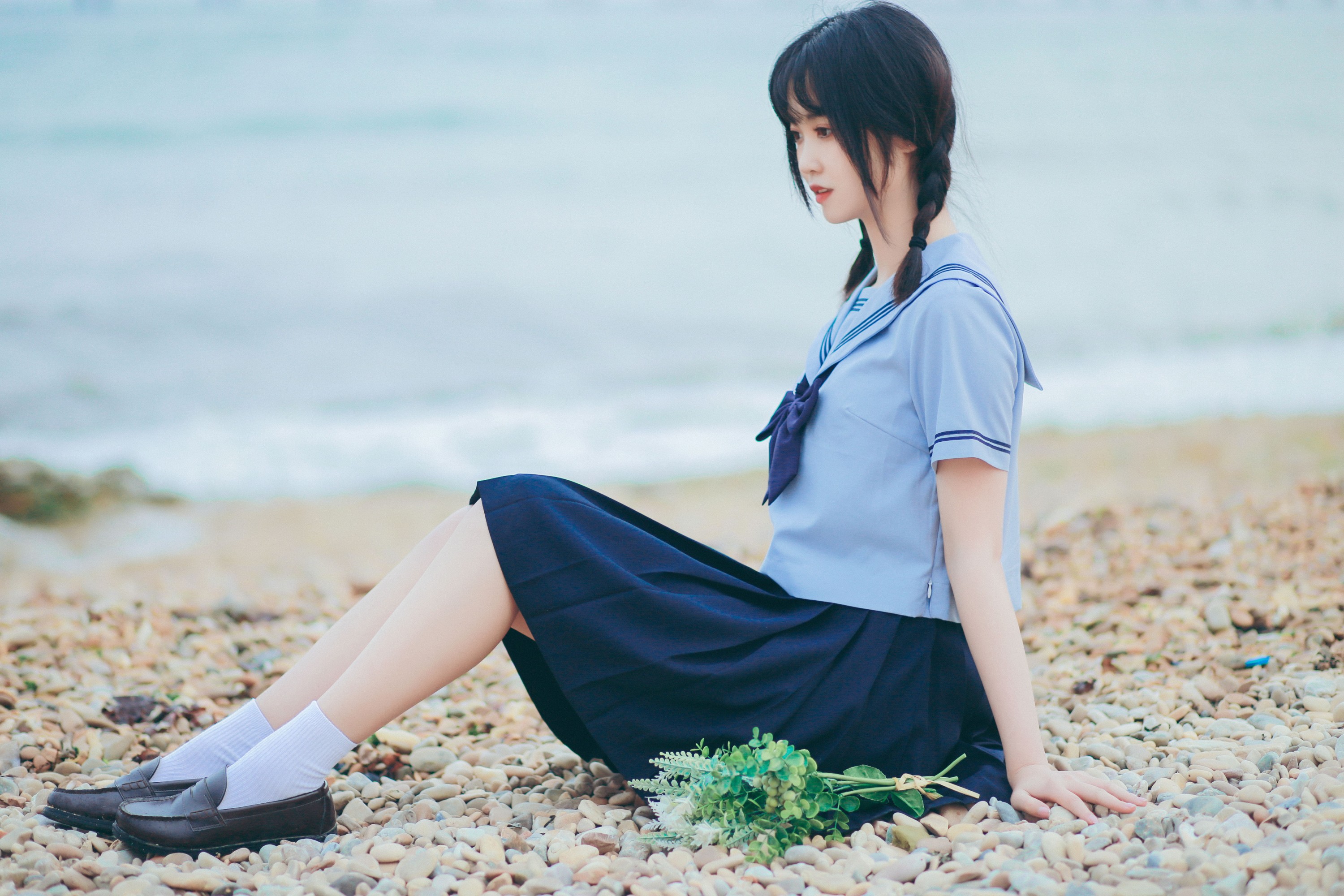 图片[6]-淺櫻桃奈 – 《夏日海边的少女》[26P]-COS写真在线网