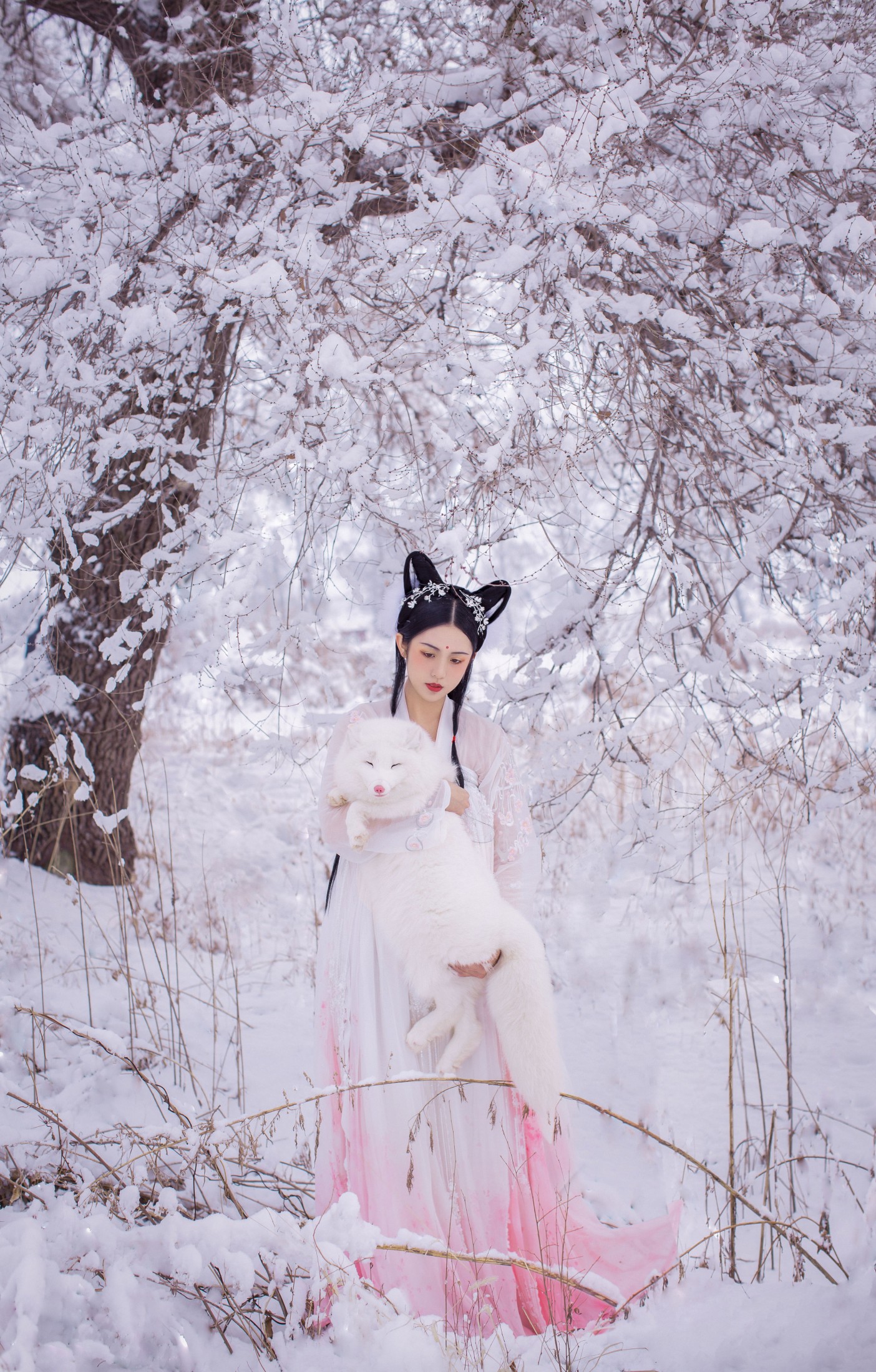 图片[3]-沐槿cutie – 《雪狐》[30P]-COS写真在线网